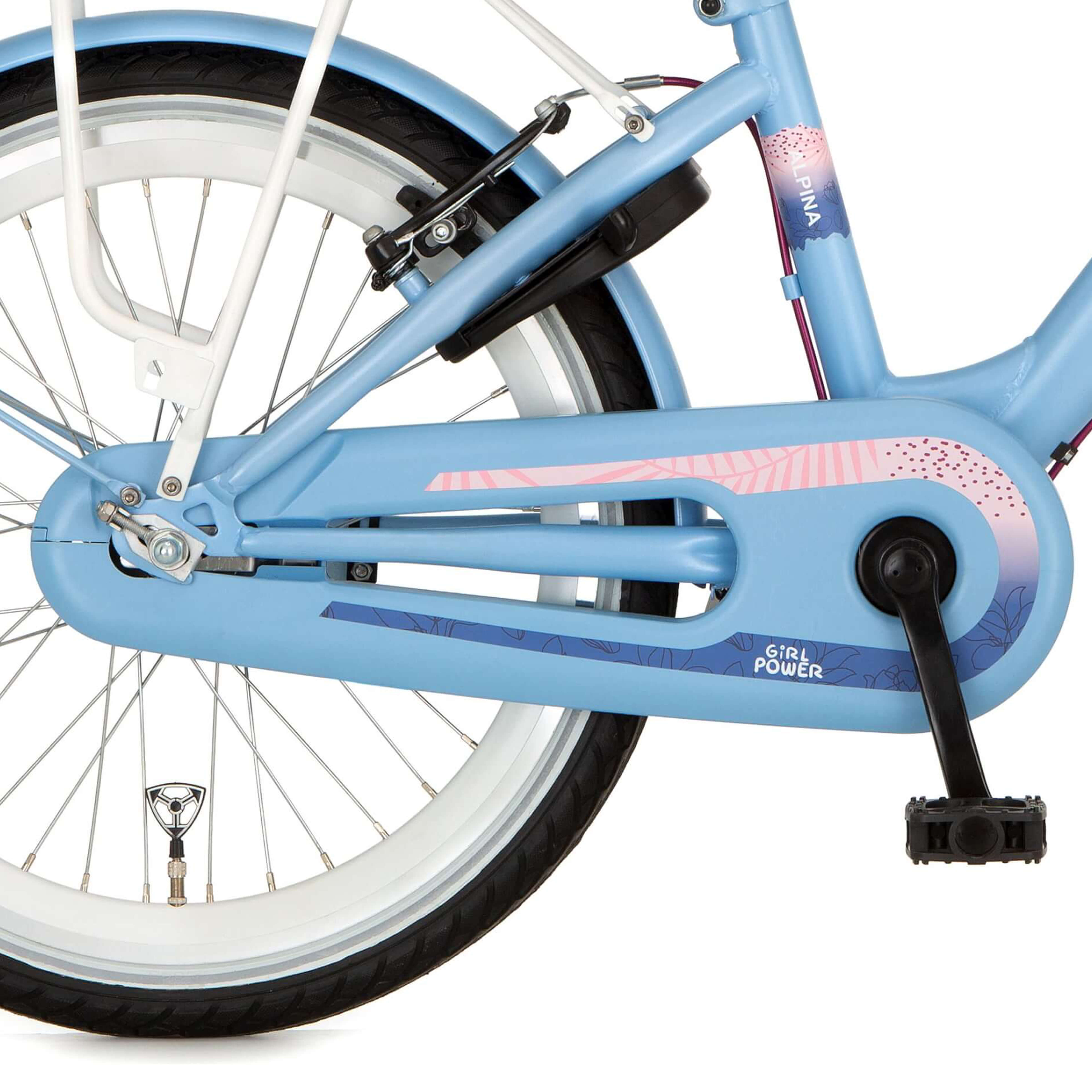 Alpina kettingscherm Juno 20-22 alaska blauw mat