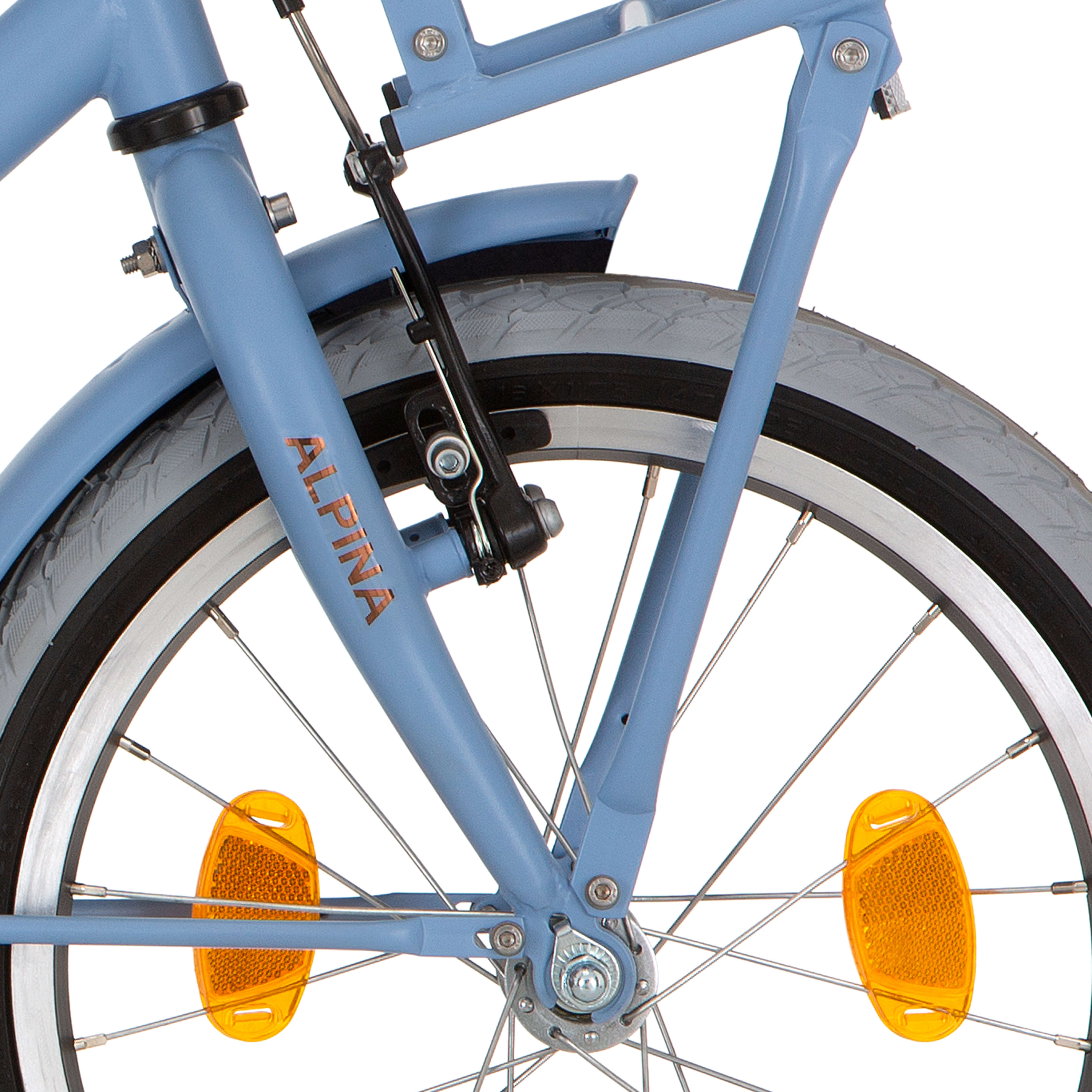 Alpina voorvork 16 Cargo M provence blauw mat