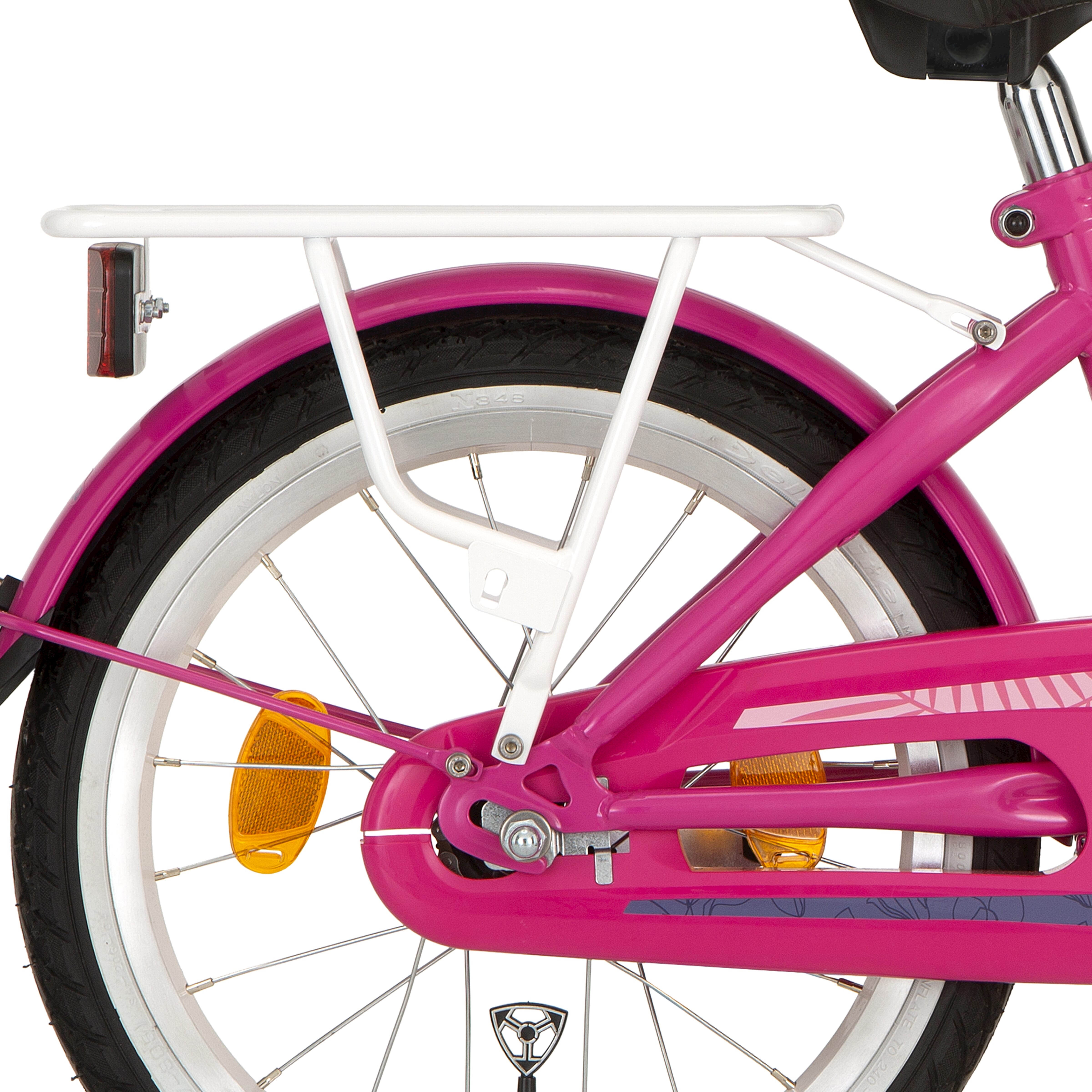 Alpina achterdrager 16gp wit