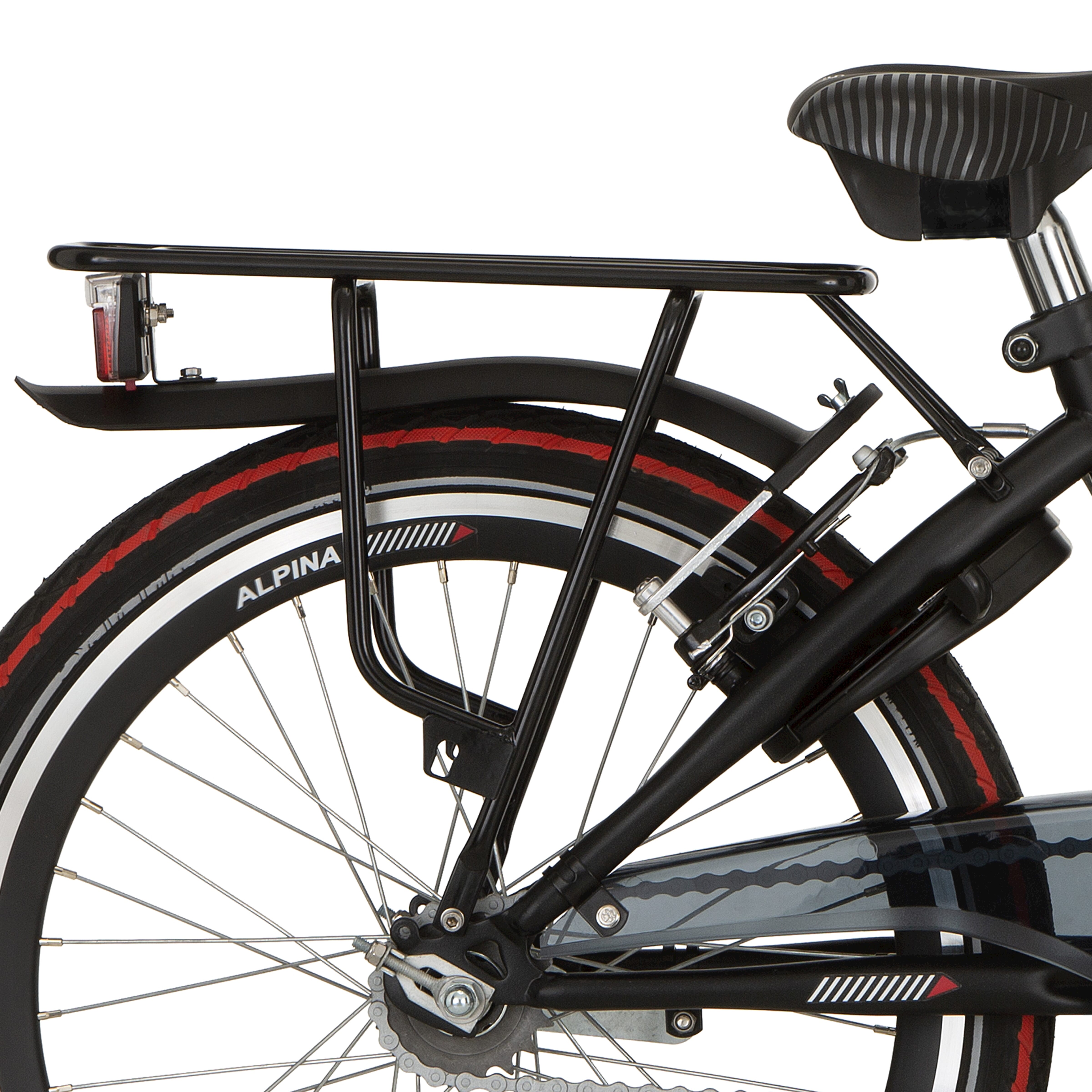 Alpina achterdrager 22 yabber zwart