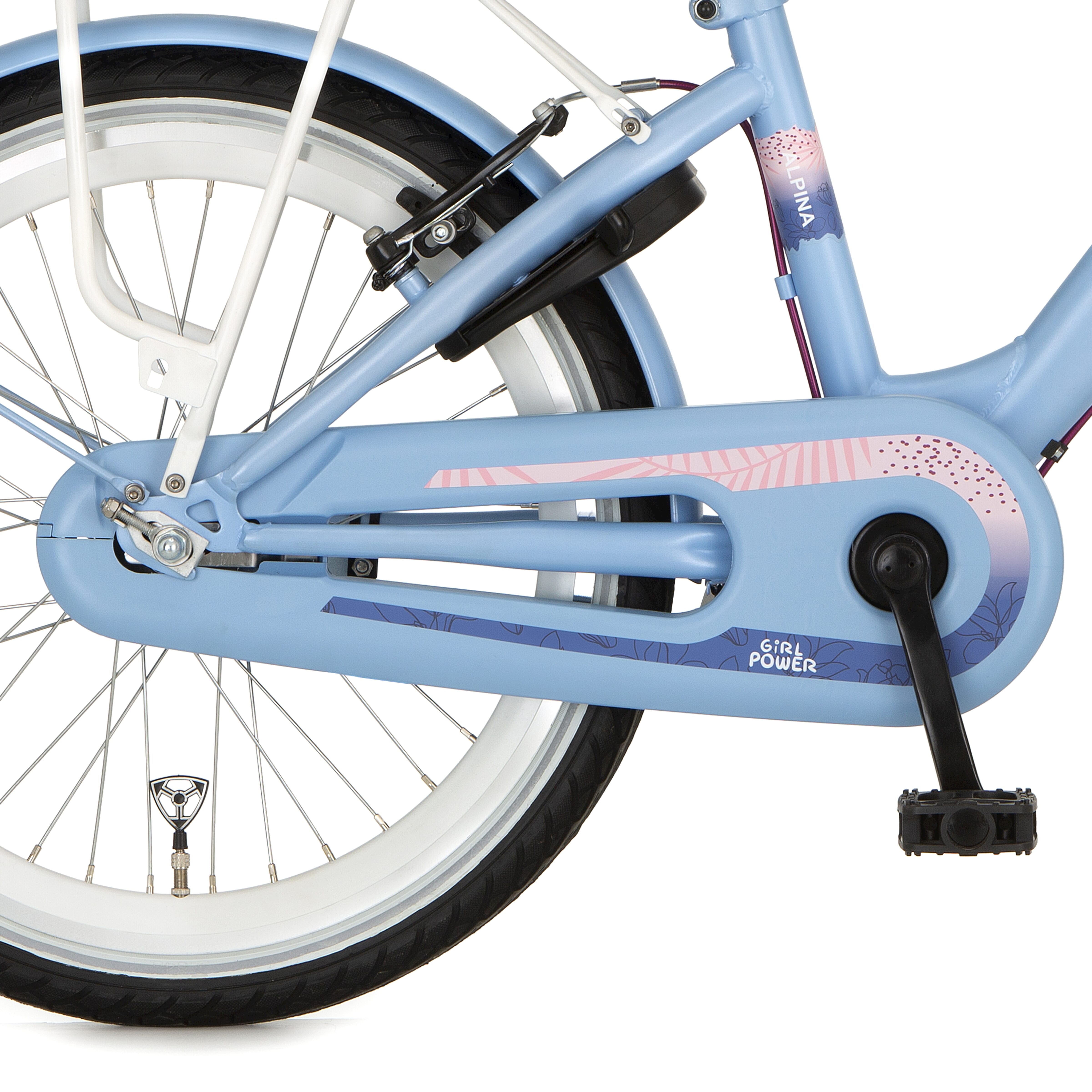 Alpina kettingscherm Juno 20-22 alaska blauw mat