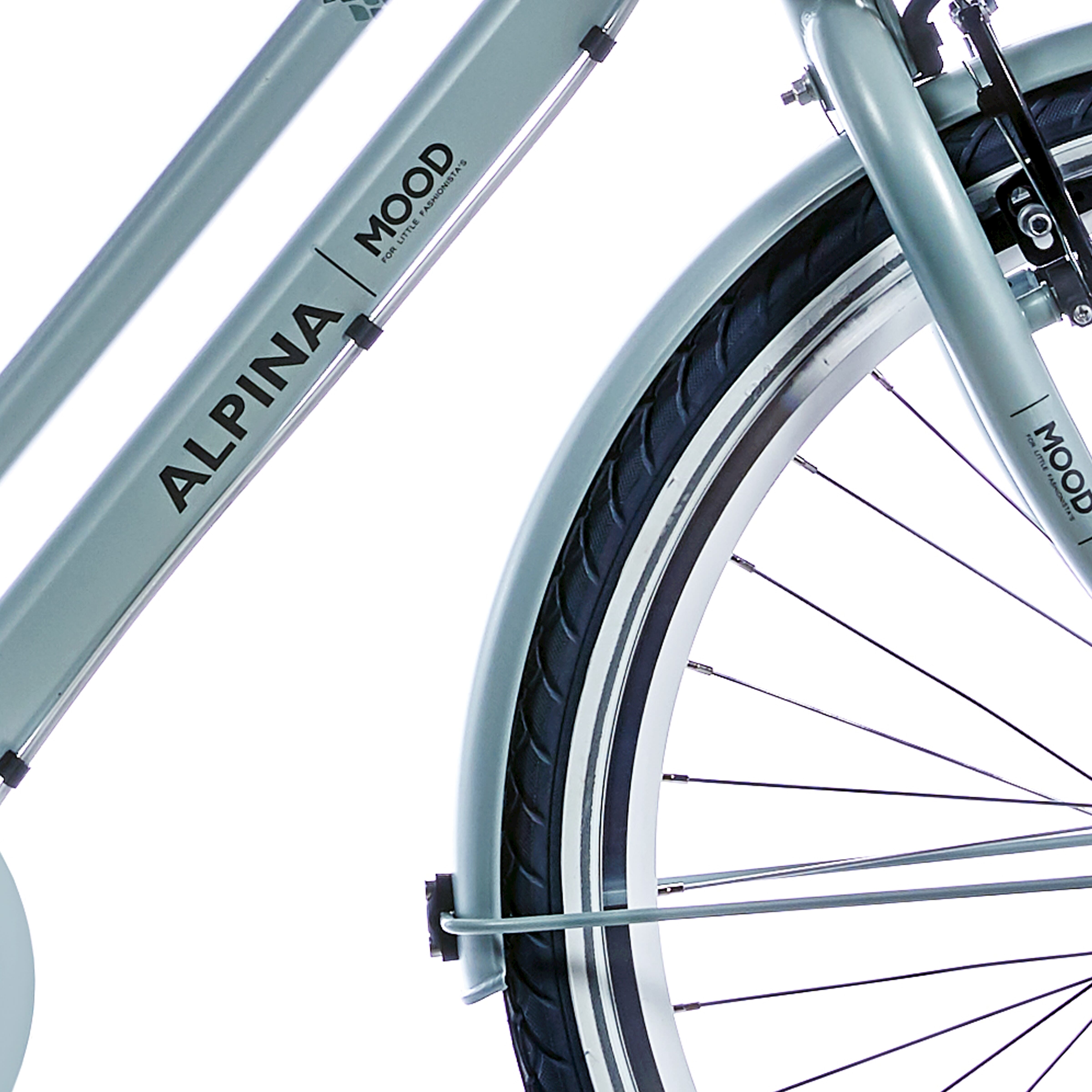 Alpina Spatbordenset 26 Mood siltgroen mat