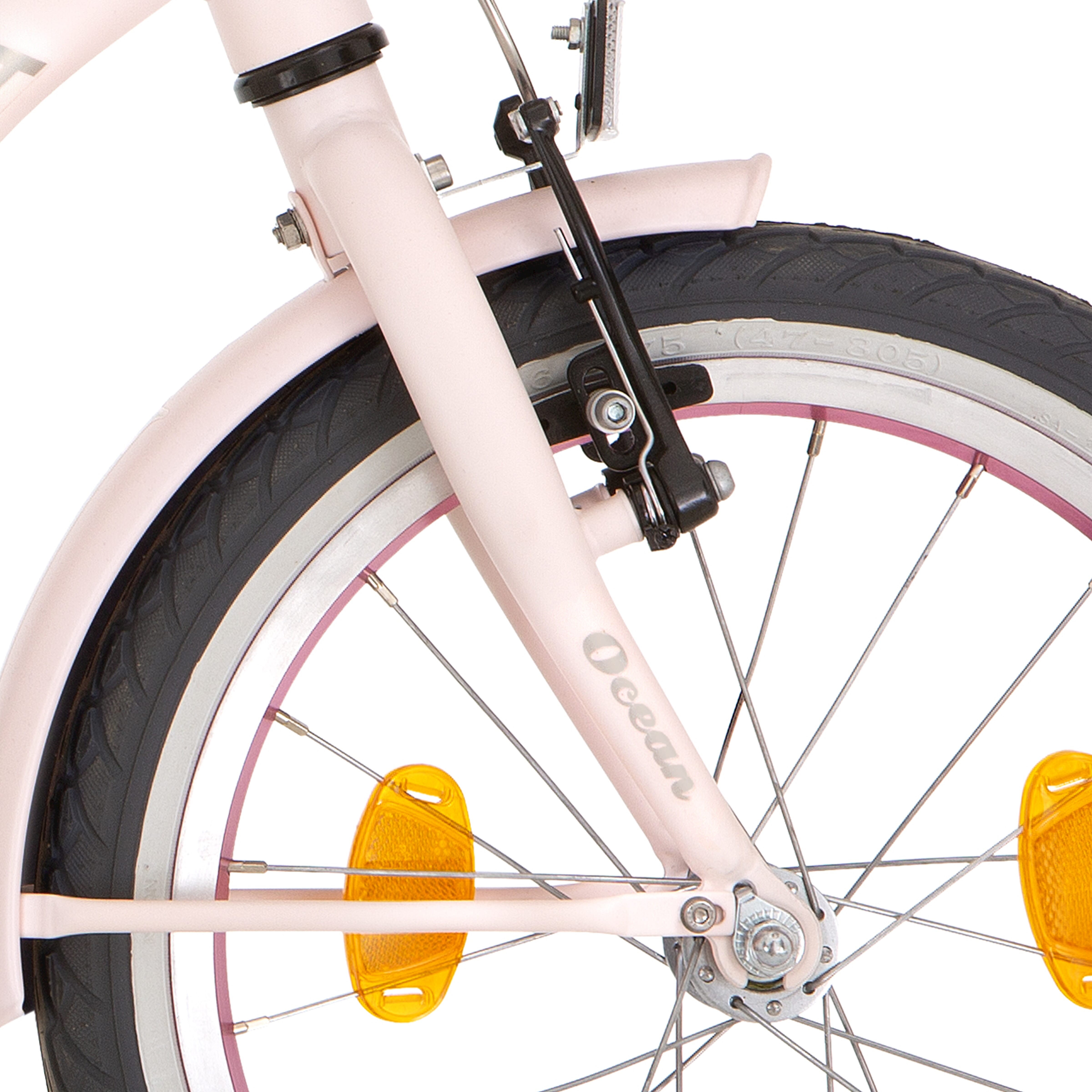 Alpina voorvork 16 Oceaan pastelroze mat