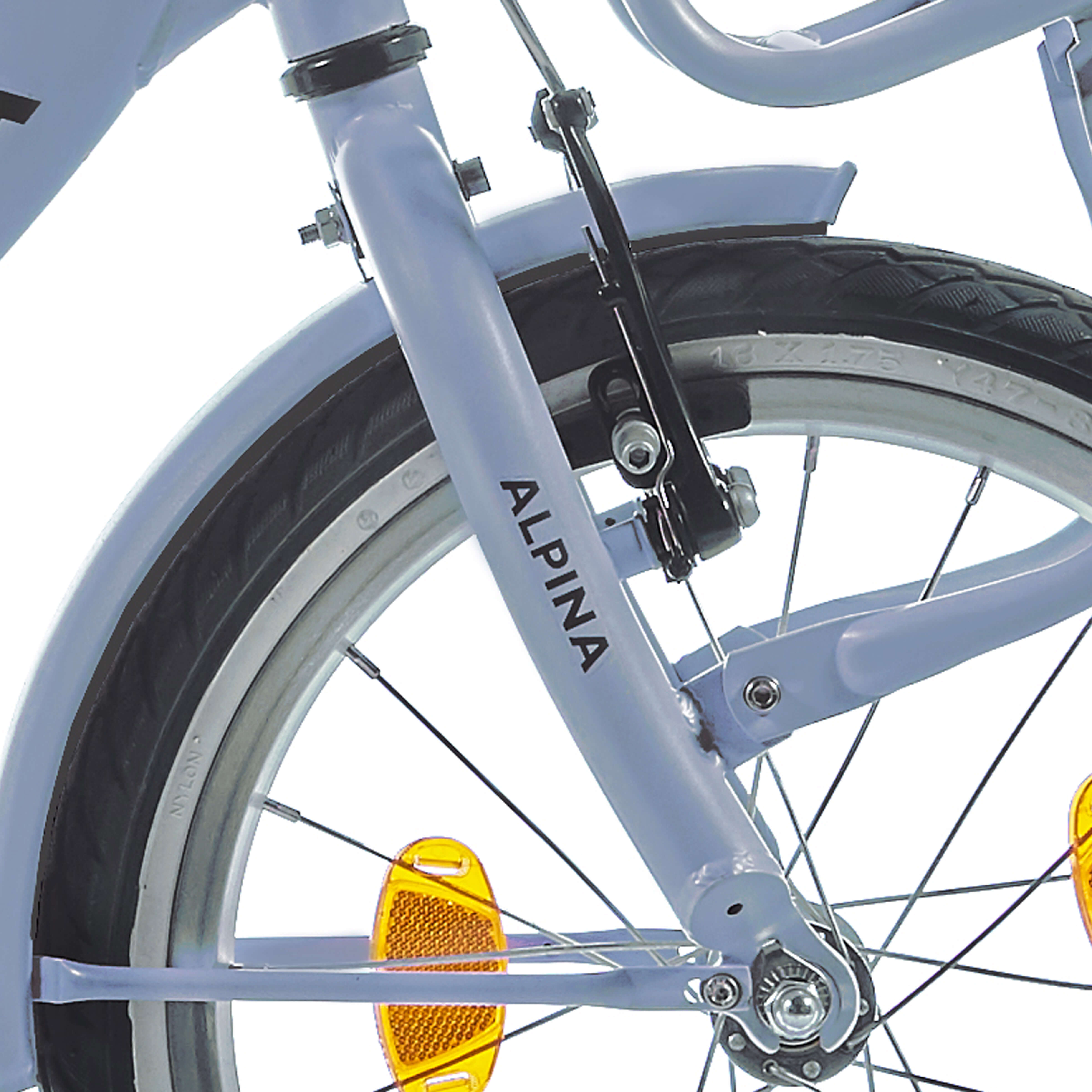 Alpina voorvork 18 Clubb provence blauw mat