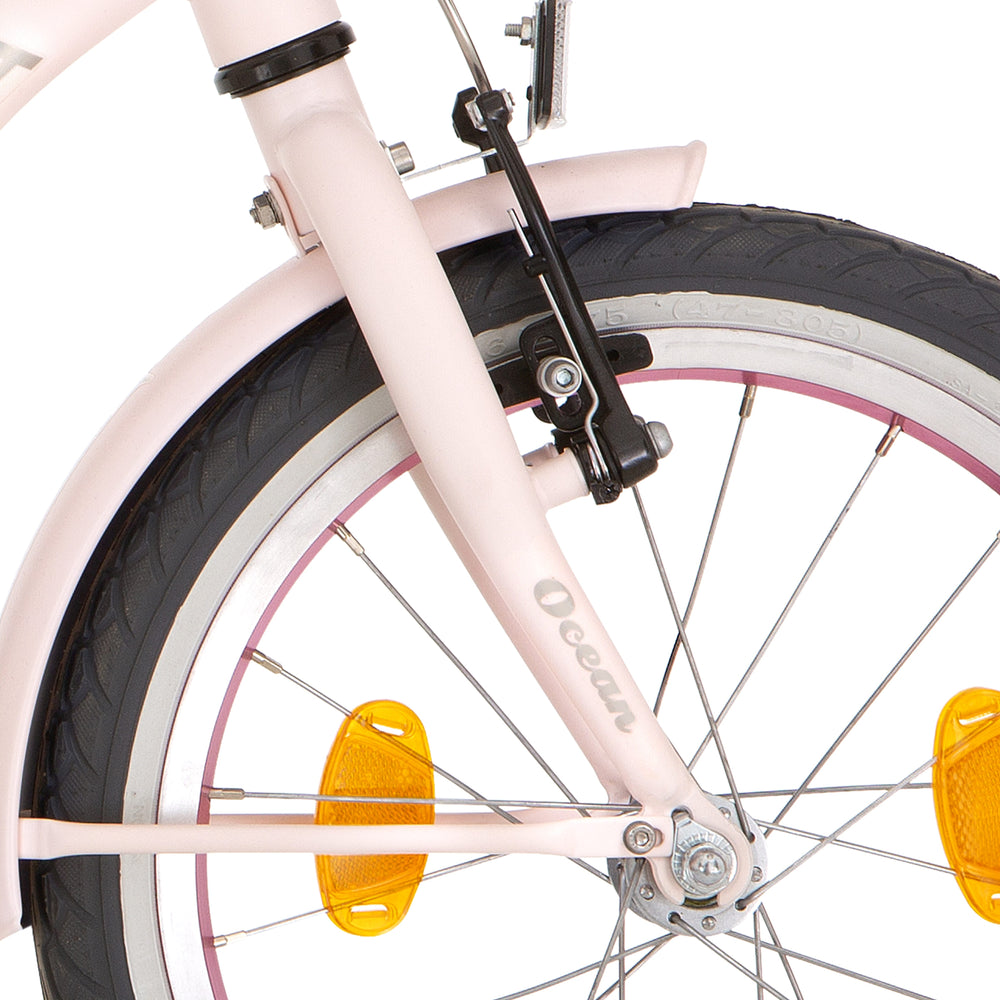 Alpina voorvork 18 Oceaan pastelroze mat