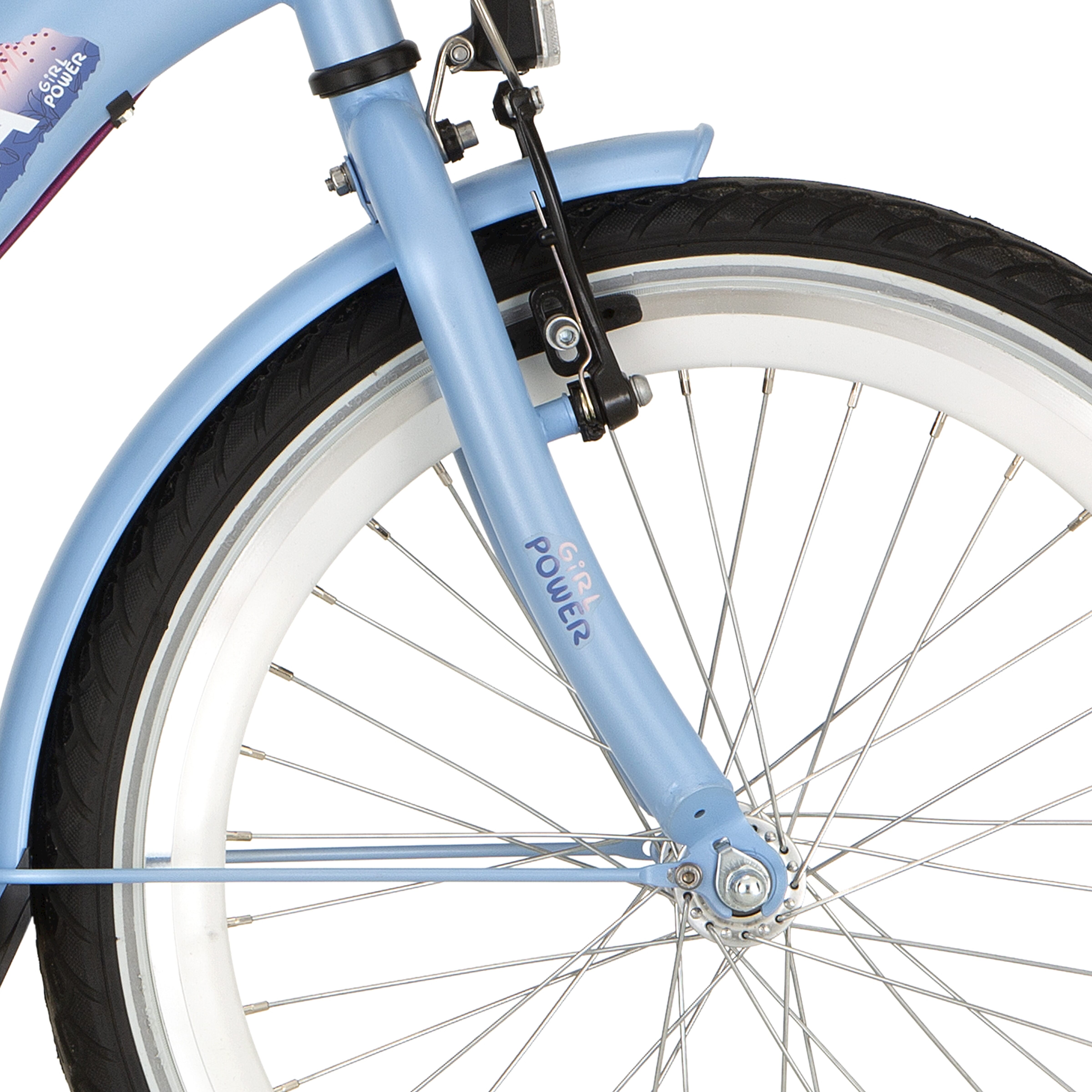 Alpina voorvork 20 GP alaska blauw mat