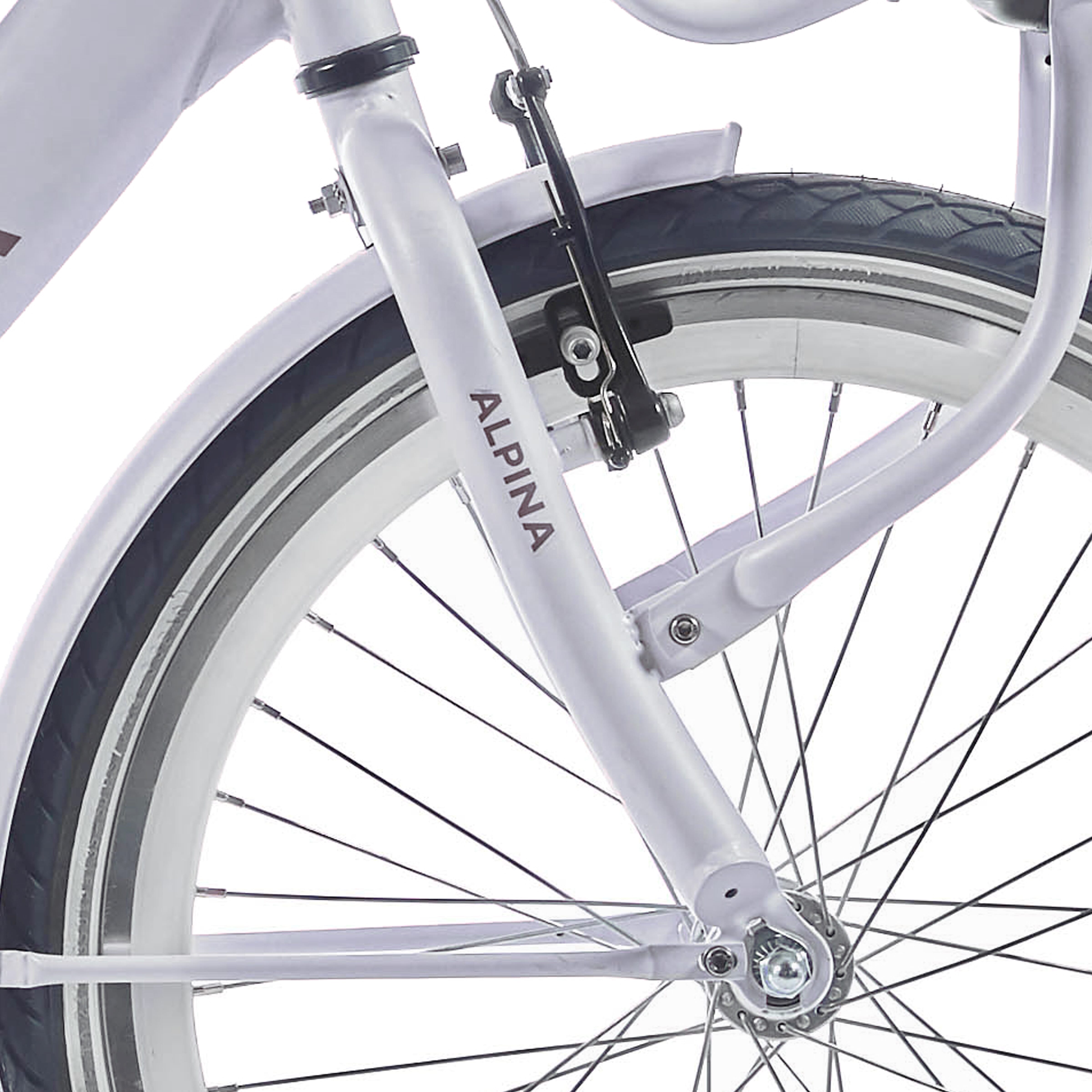 Alpina voorvork 20 clubb frosty roze mat