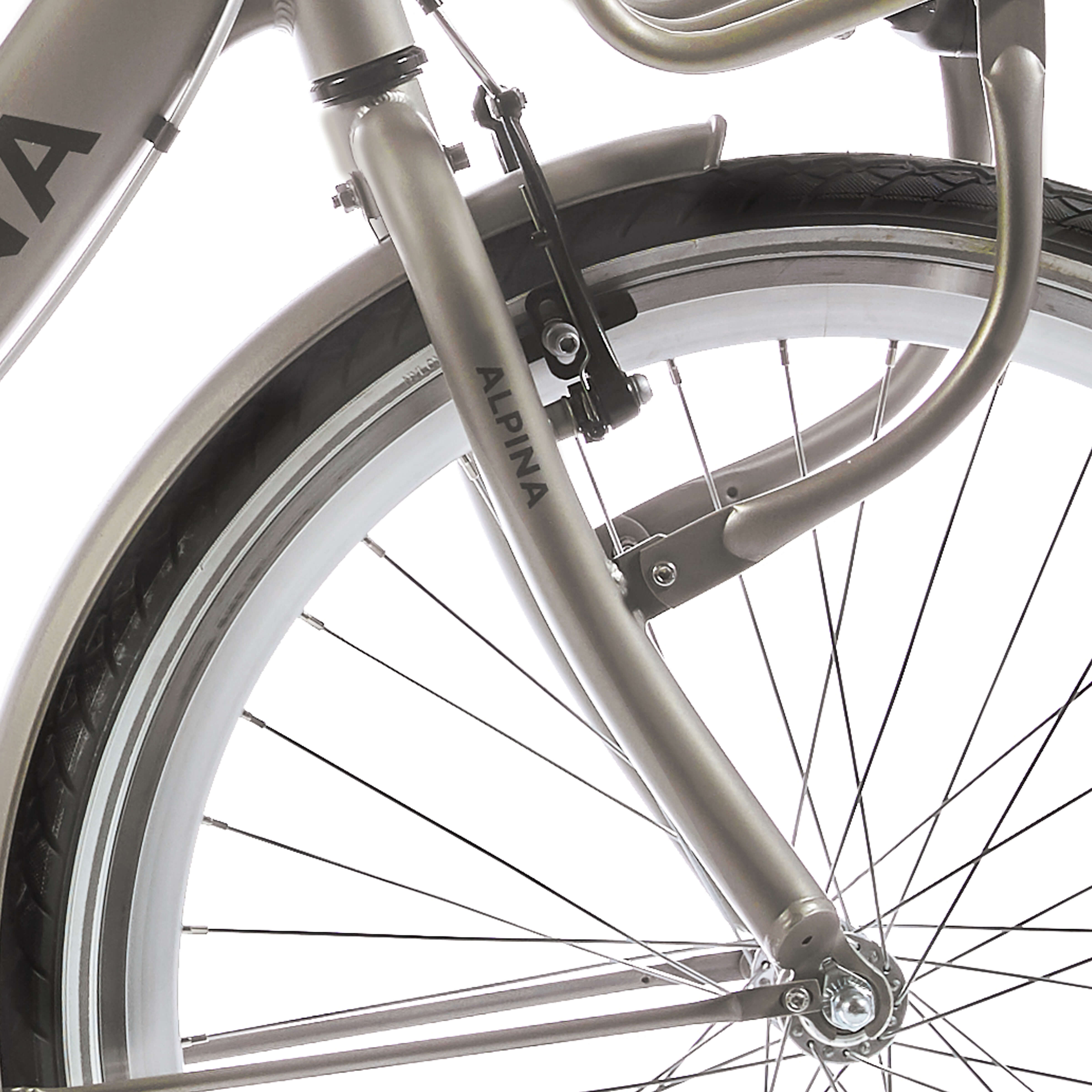 Alpina voorvork 24 Clubb goud met mat