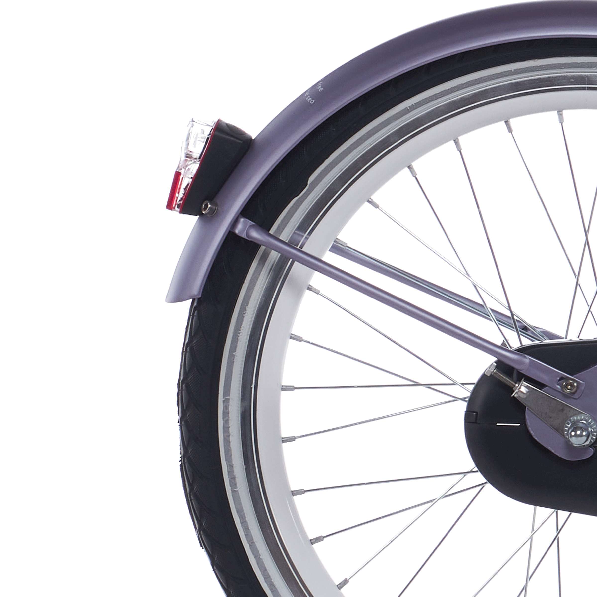 Alpina spatbordset + stang 20 oceaan wazig lavendel mat