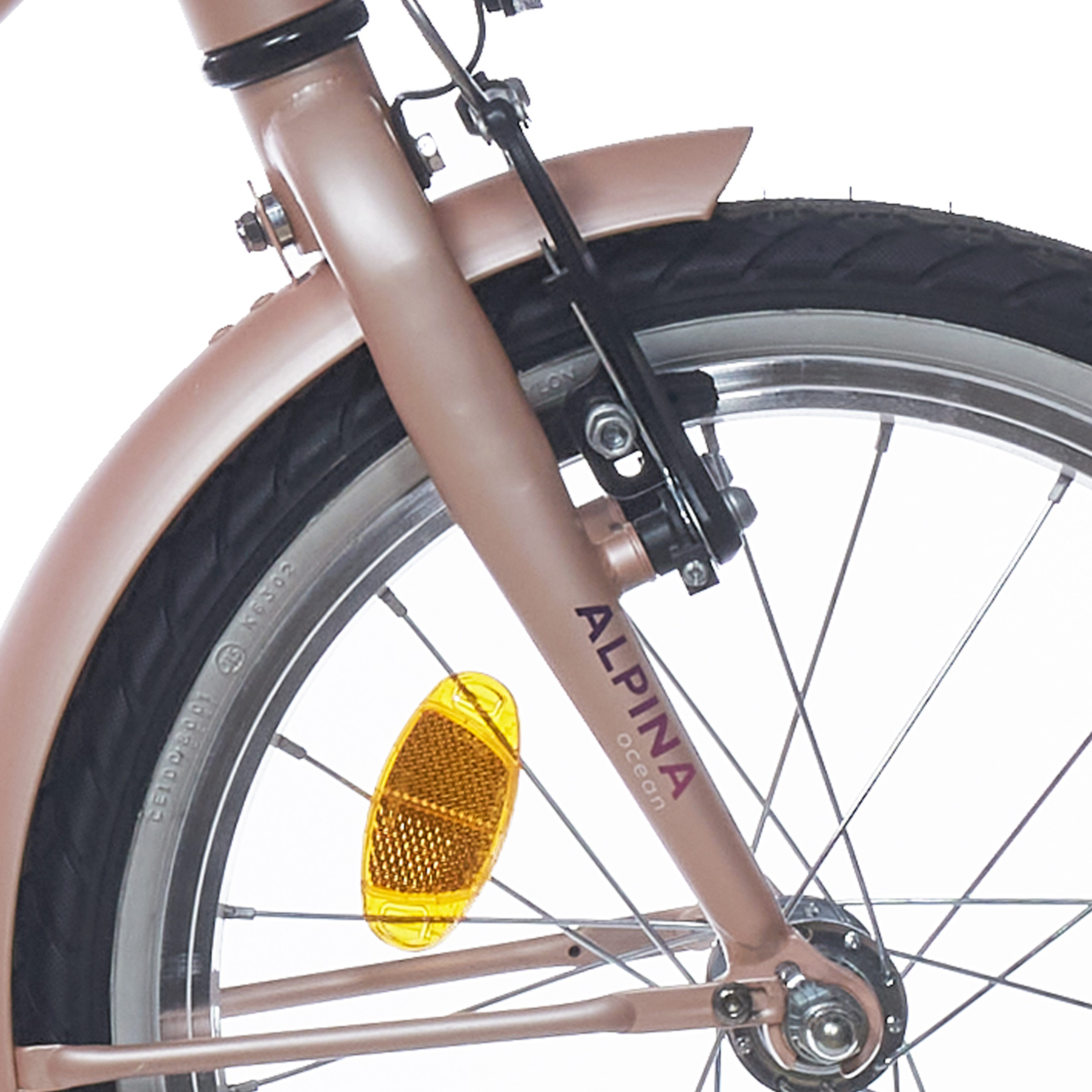 Alpina voorvork 16 Oceaan mistig roze mat