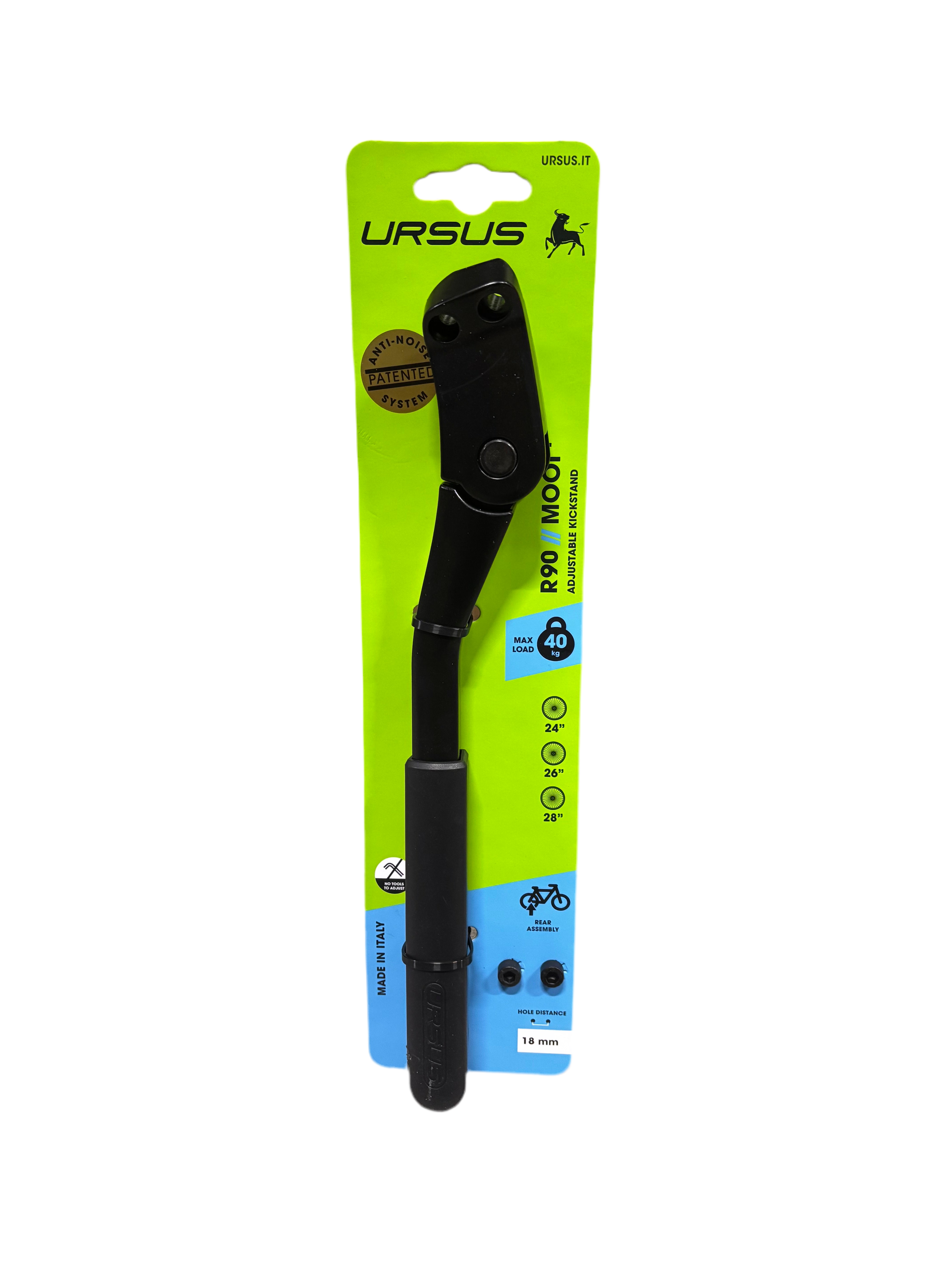 Ursus standaard mooi + 2-bouten 18mm