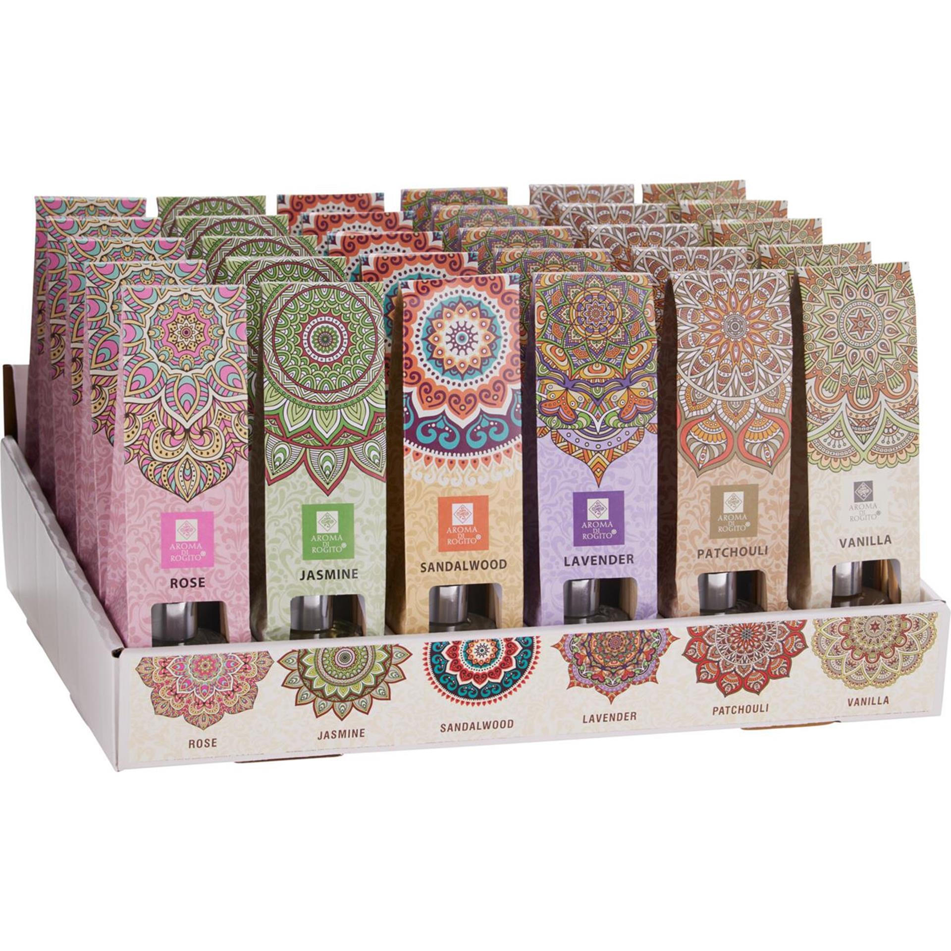 Diffuser 50ml 6 assorti diverse geuren