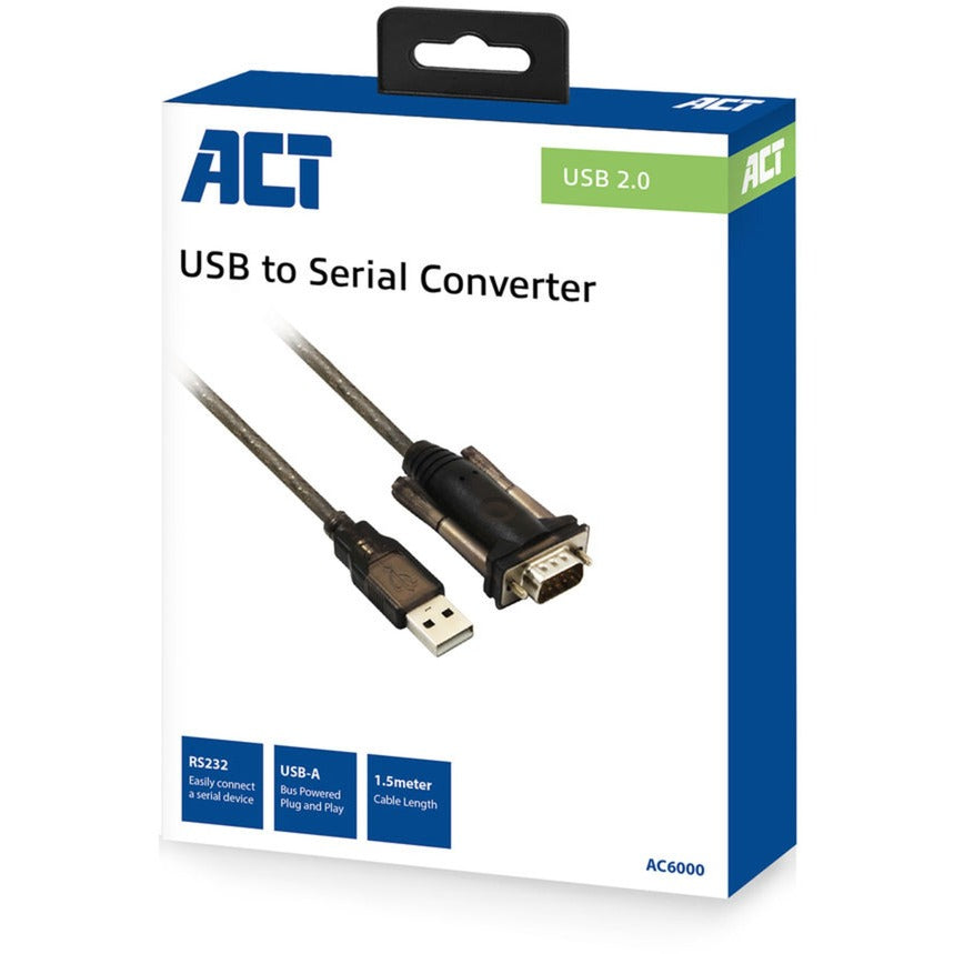 ACT Connectiviteit Connectiviteit USB naar Serieel Converter (basisversie)