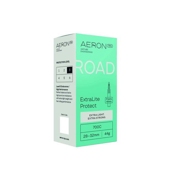 Aeron tpu aeron tpu road - extralite protect 28-32 presta valve 42 700c