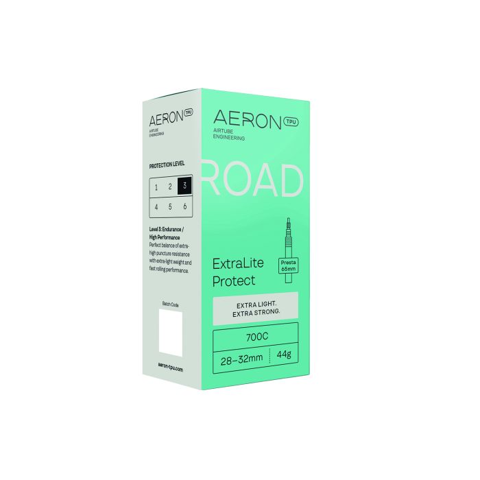 Aeron tpu aeron tpu road - extralite protect 28-32 presta valve 65 700c