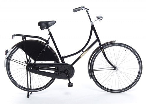 Aldo 28 inch omafiets classic glans zwart 61cm