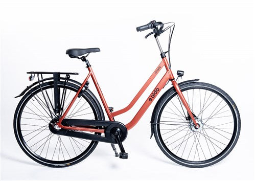 Aldo 28 inch strada fiets ds57 rood koper 3v rollerbrake