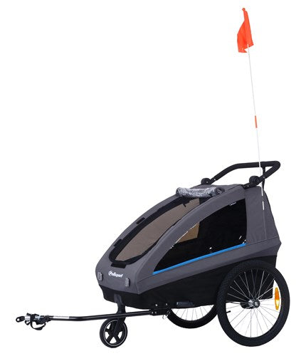 Polisport kinder aanhangwagen 20 inch met 3e wiel