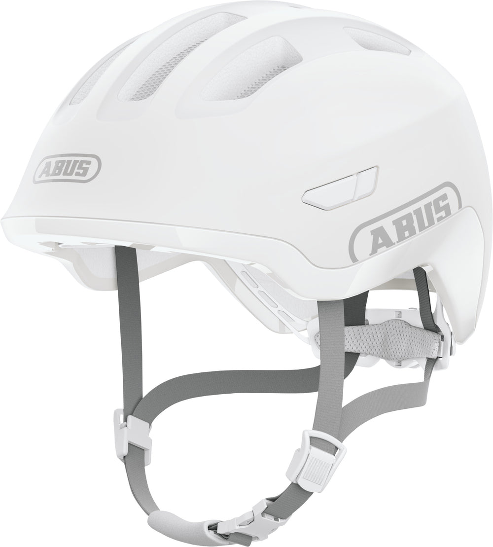 Abus helm smiley 3.0 ace led puur wit m 50-55cm