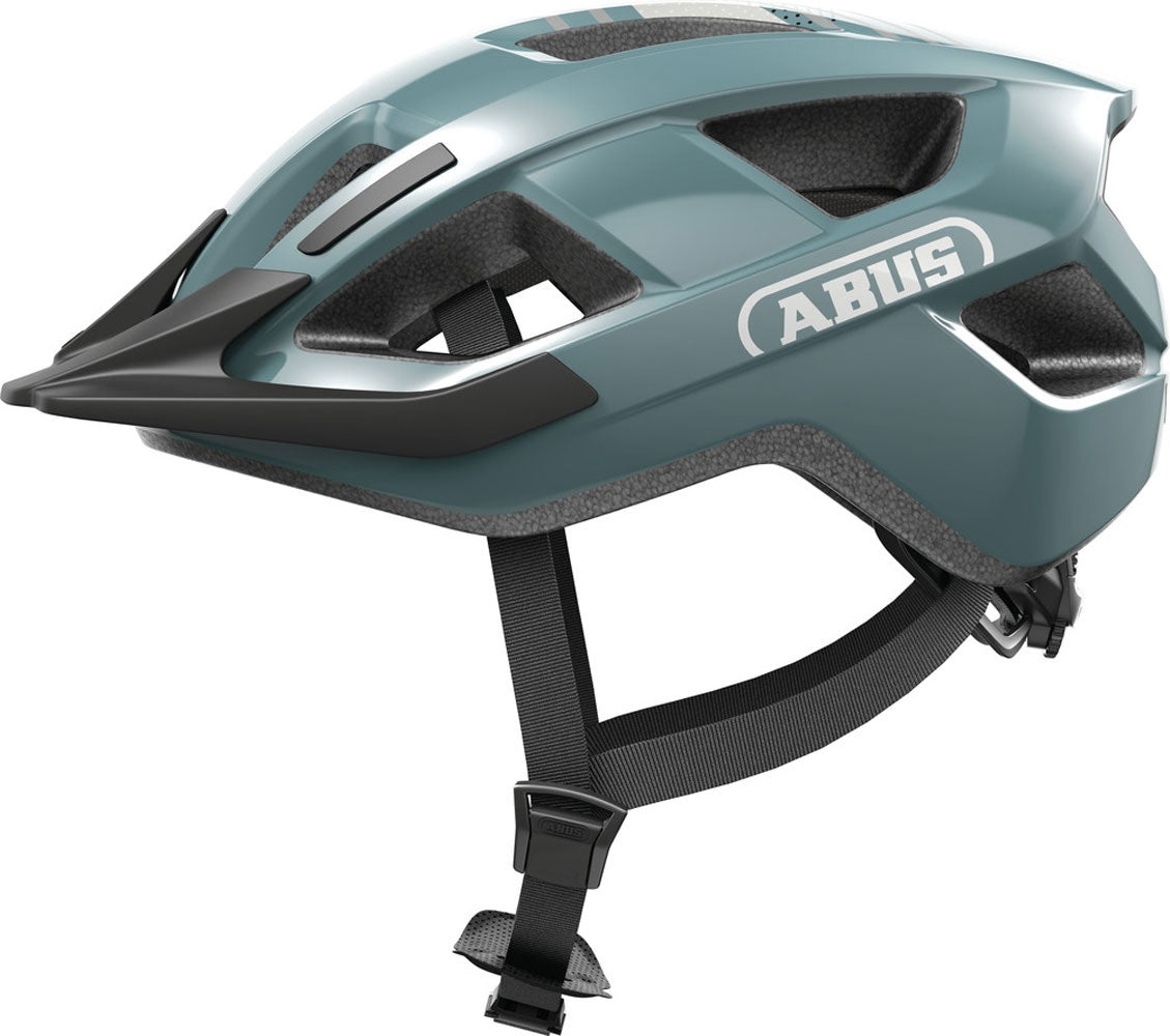 Abus helm aduro 3.0 led glacier blue m 52-58cm