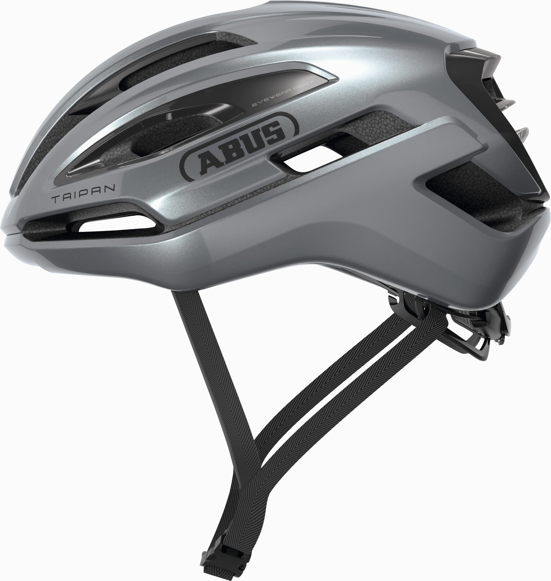 Abus helm taipan graphite silver s 51-55cm