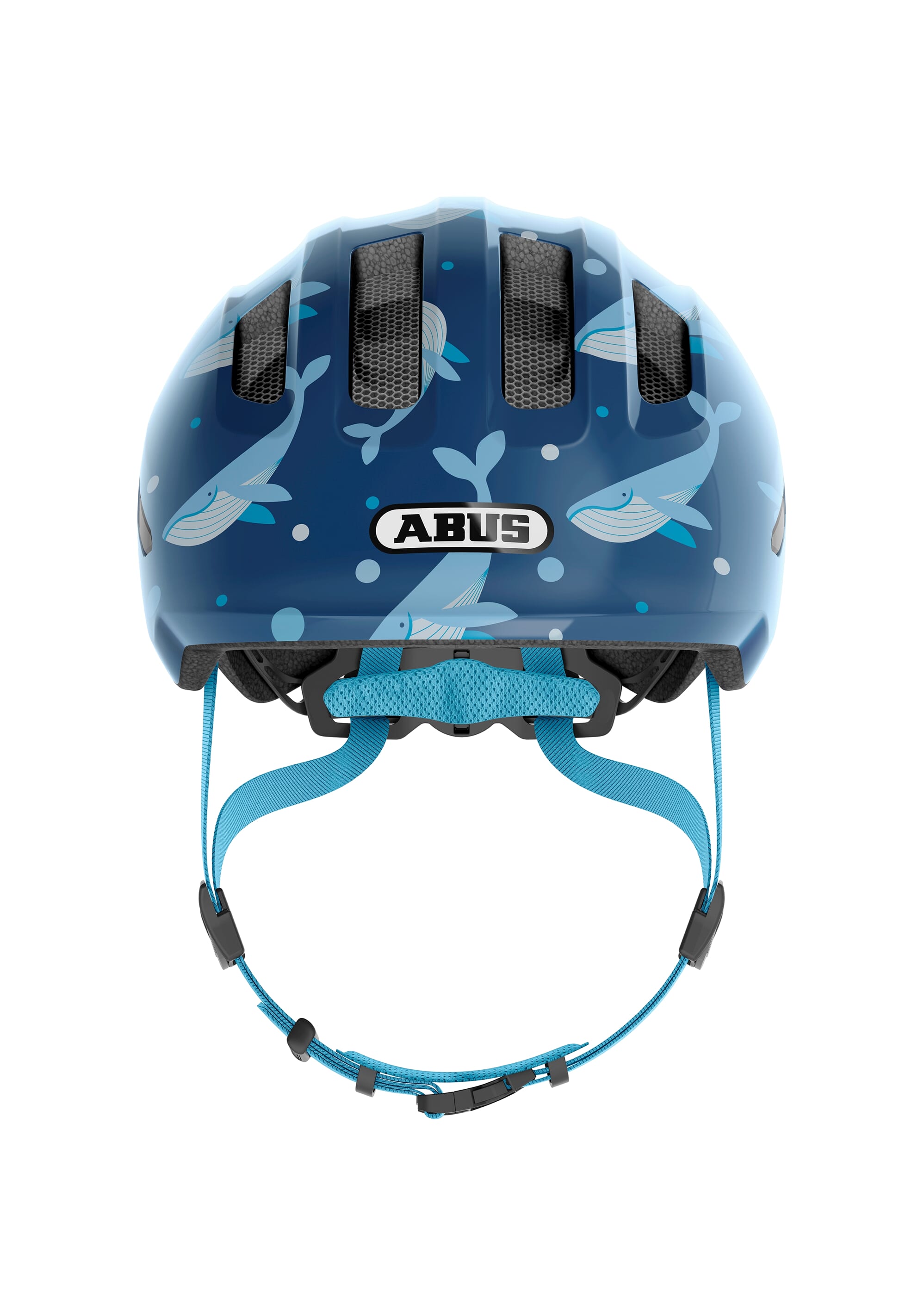 Abus stuurstand Smiley 3.0 Blauw walvis S 45-50cm