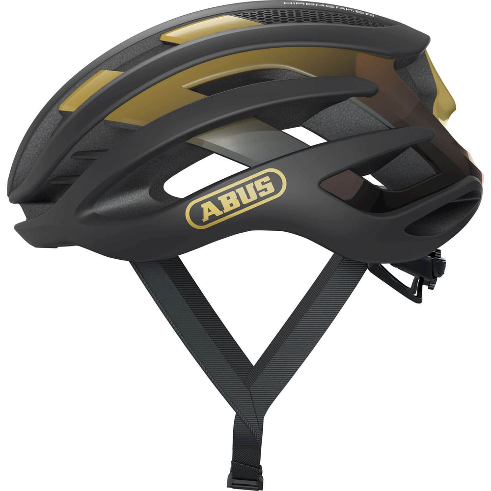 Abus stuurstand AirBreaker Zwart Goud M 52-58cm
