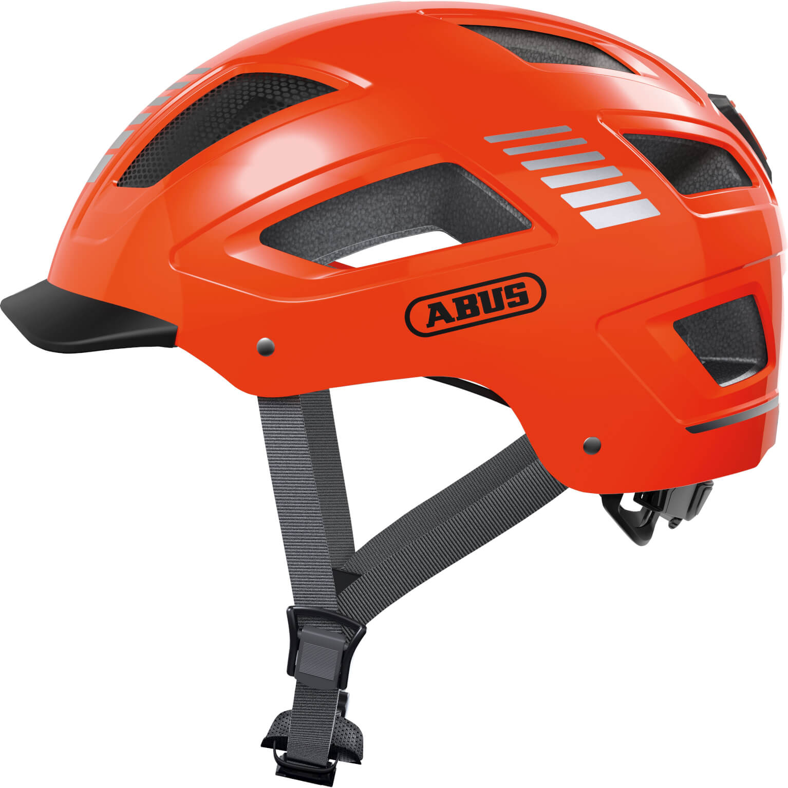 Abus Helm Hyban 2.0 signaal Goudange M 52-58cm