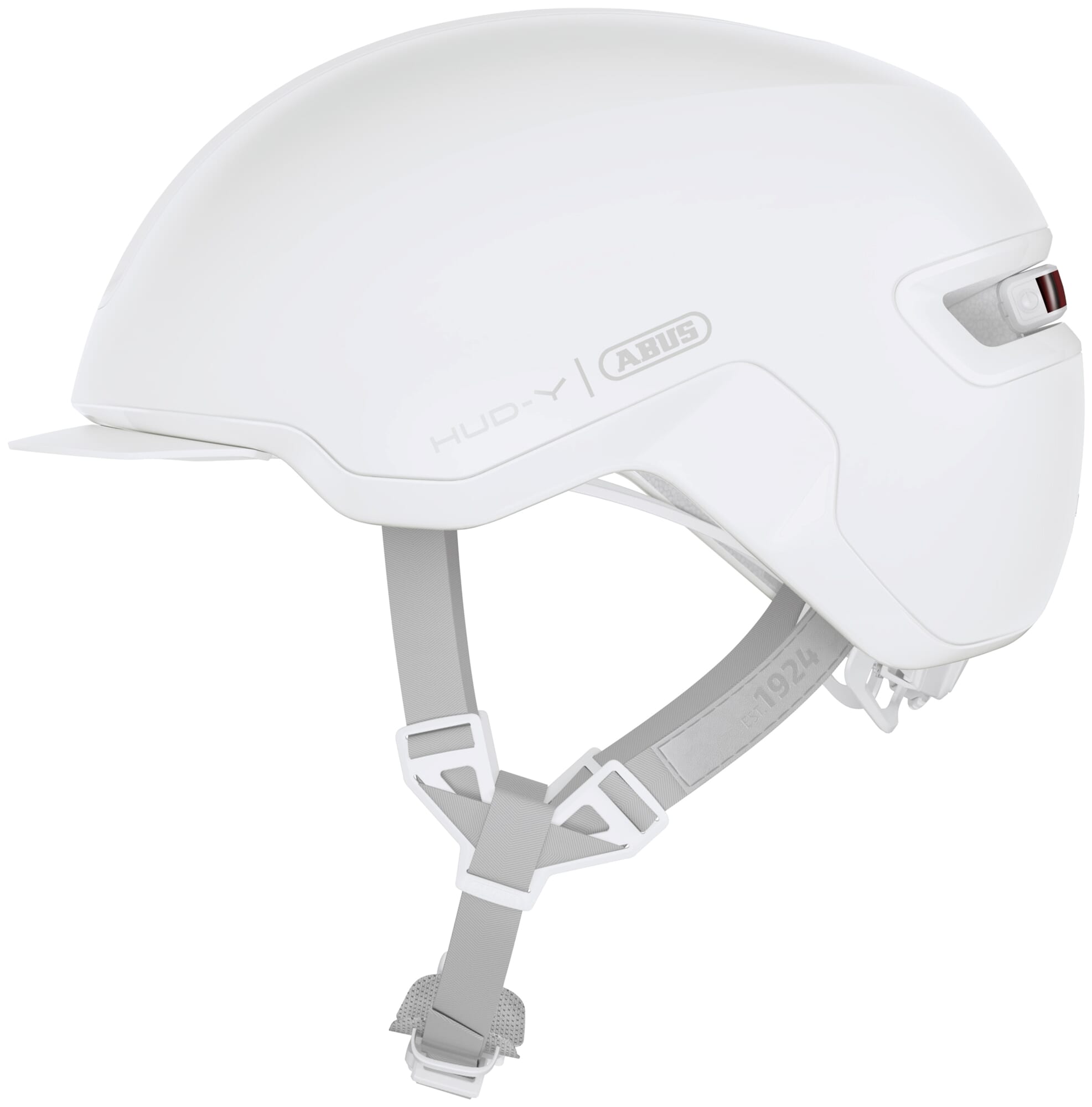 Abus helm hud-y pure white m 54-58cm