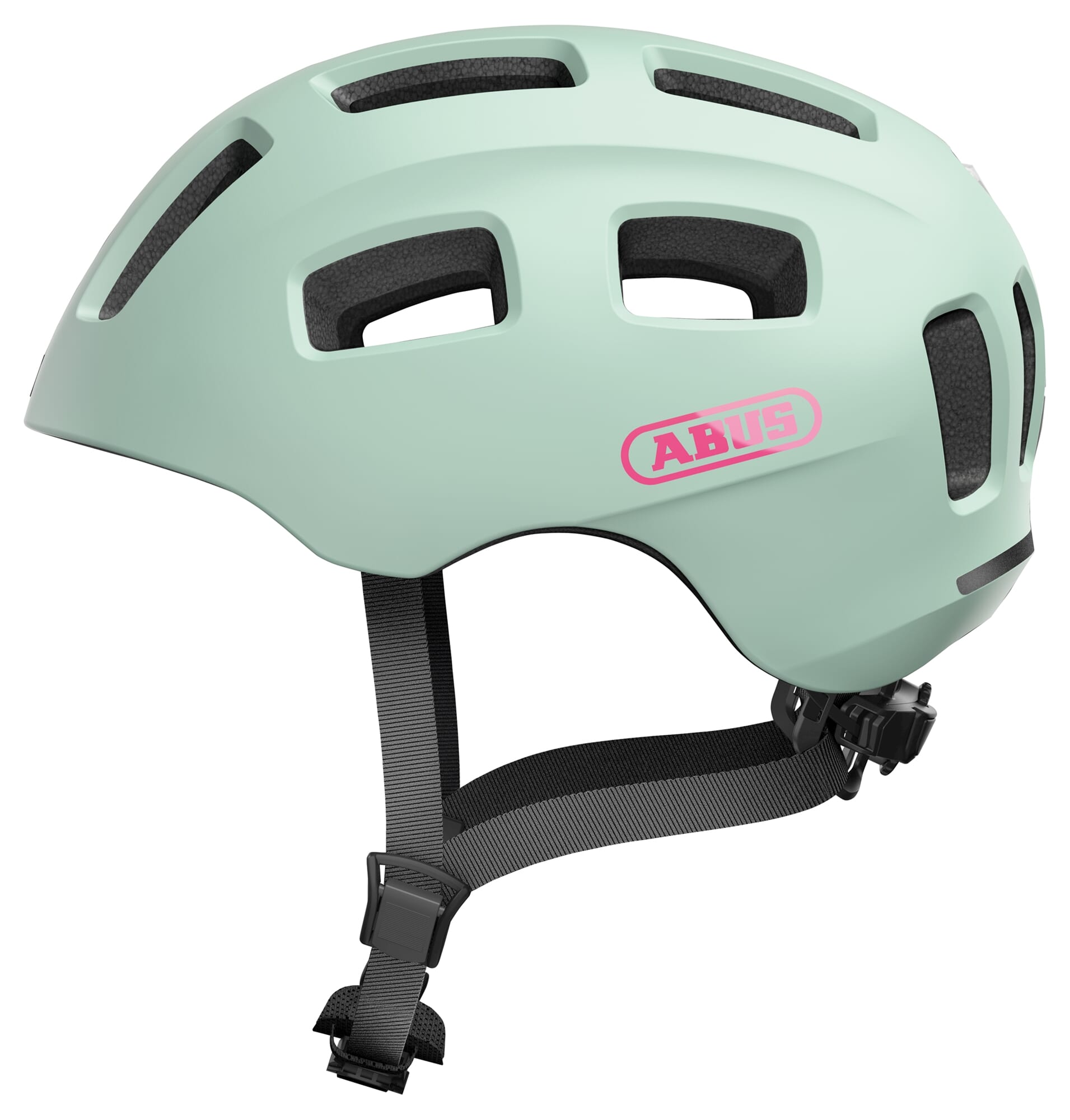 Abus fietshelm youn-i 2.0 iced mint s - 48-54 cm - turquoise - geschikt voor gebruik op elektrische fietsen - stadsfietsen - 240 g