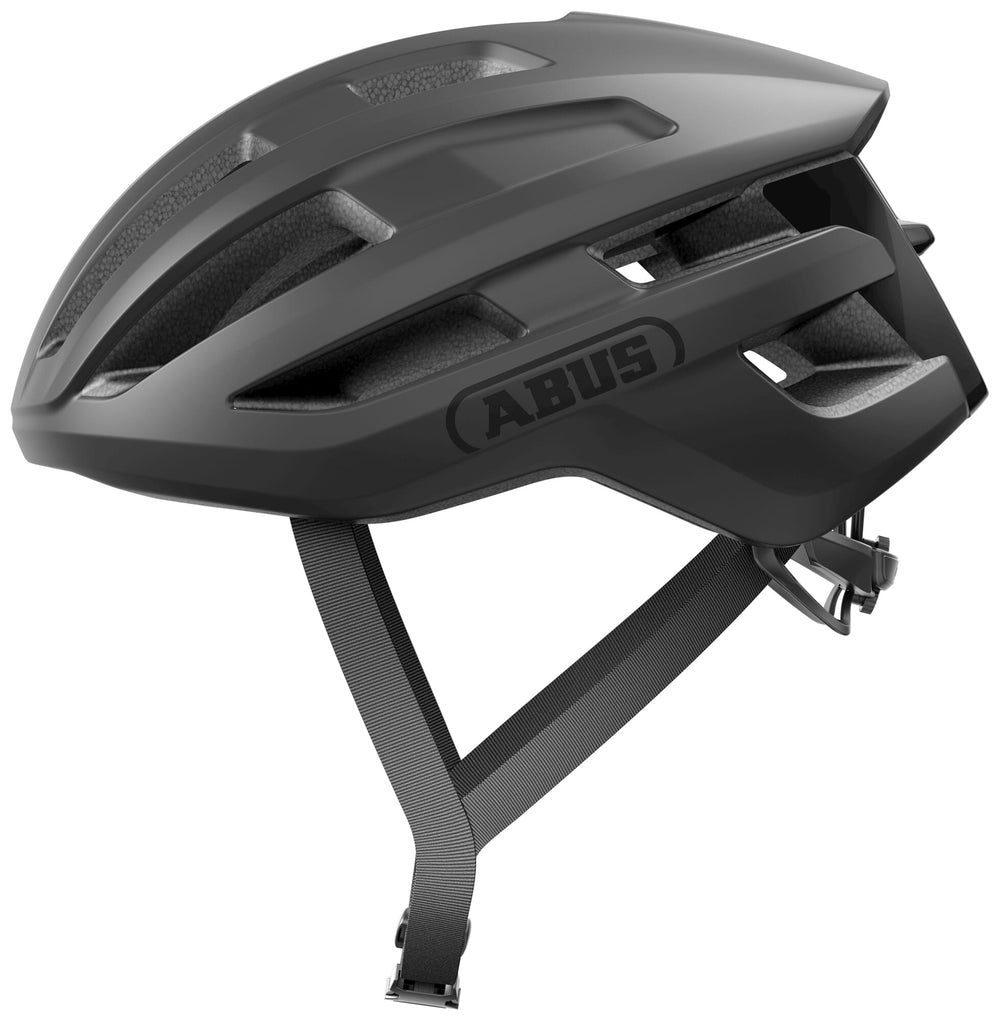 Abus stuurstand PowerDome fluweel Zwart M 54-58cm