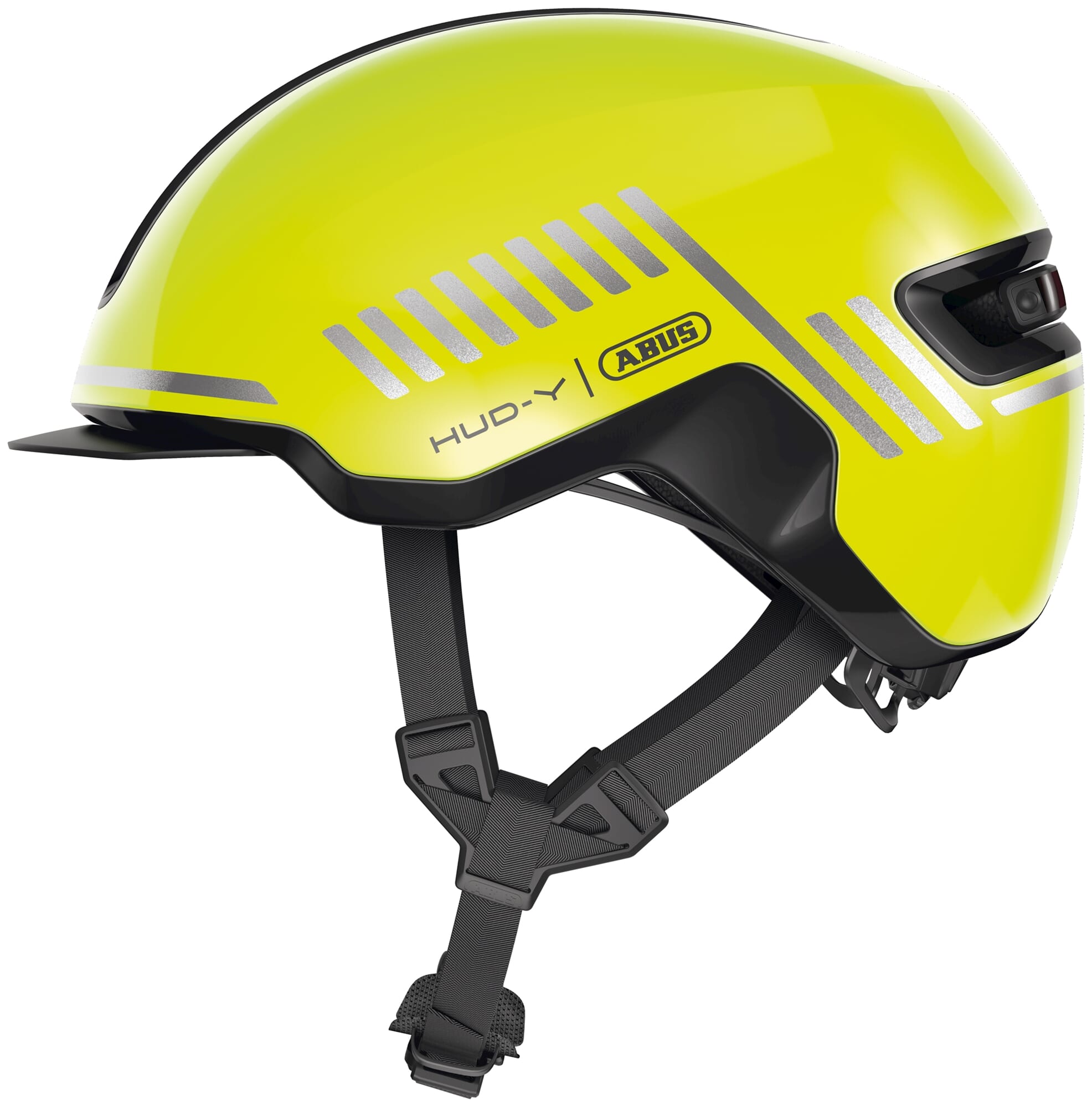 Abus helm hud-y signaalgeel s 51-55 cm