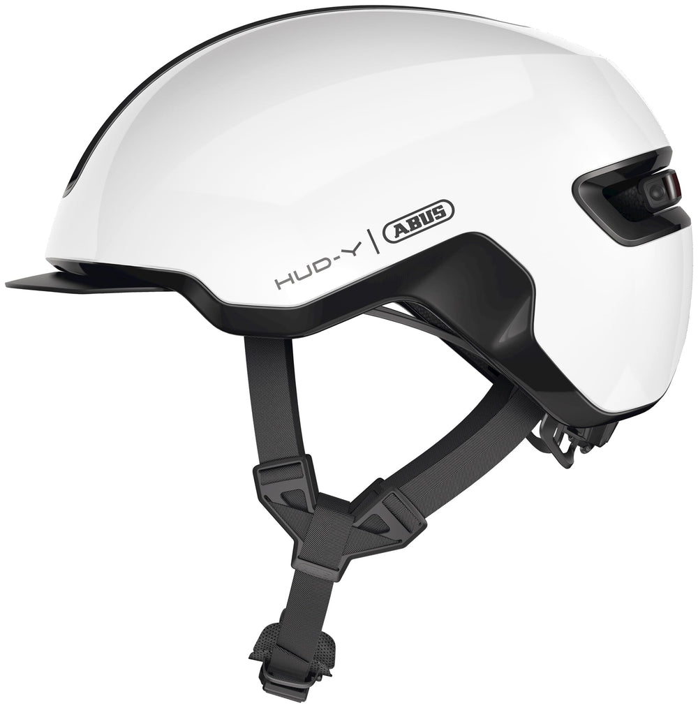 Abus helm HUD-Y glanzend Wit L 57-61cm