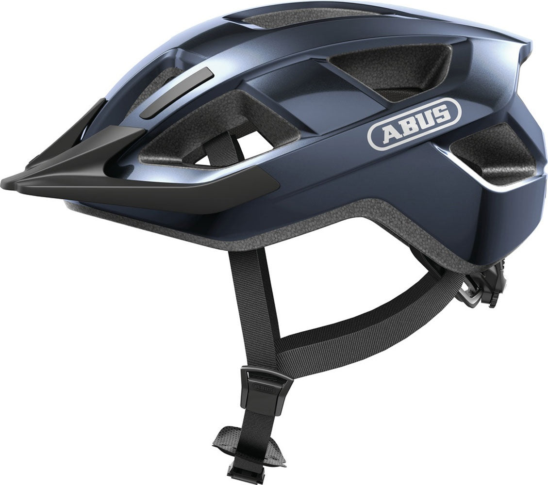 Abus helm aduro 3.0 led middernachtblauw l 58-62cm