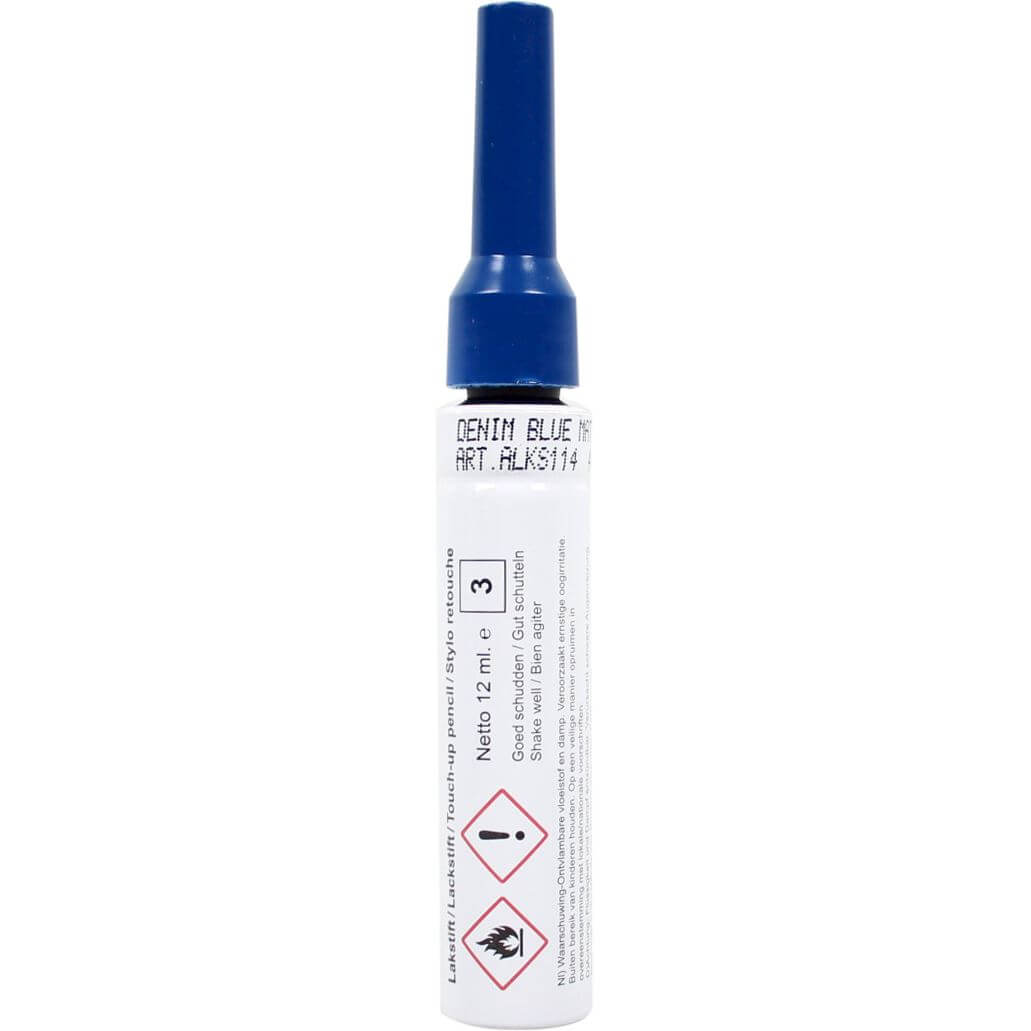 Alpina lakstift denimblauw pms7693 mat