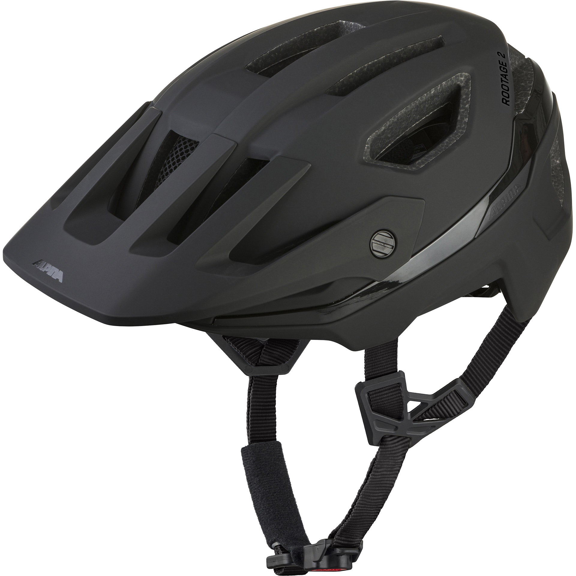 Olympic sportswear alpina sports mtb helm rootage 2 mips 55-59 mat zwart