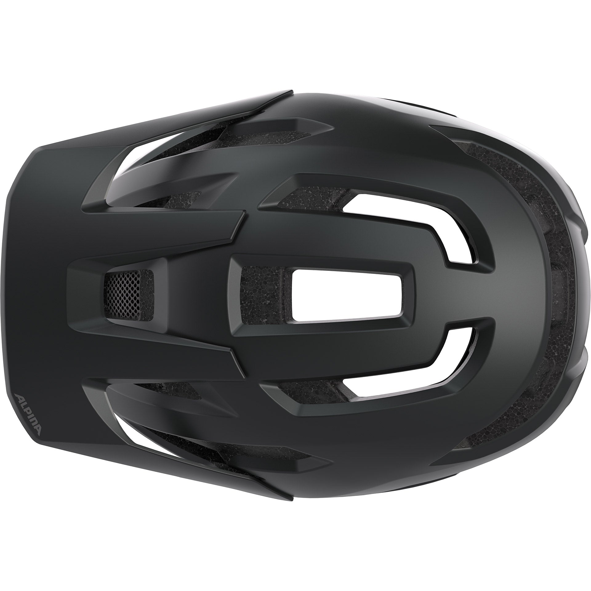 Olympic sportswear alpina sports mtb helm taunus 52-56 mat zwart grijs