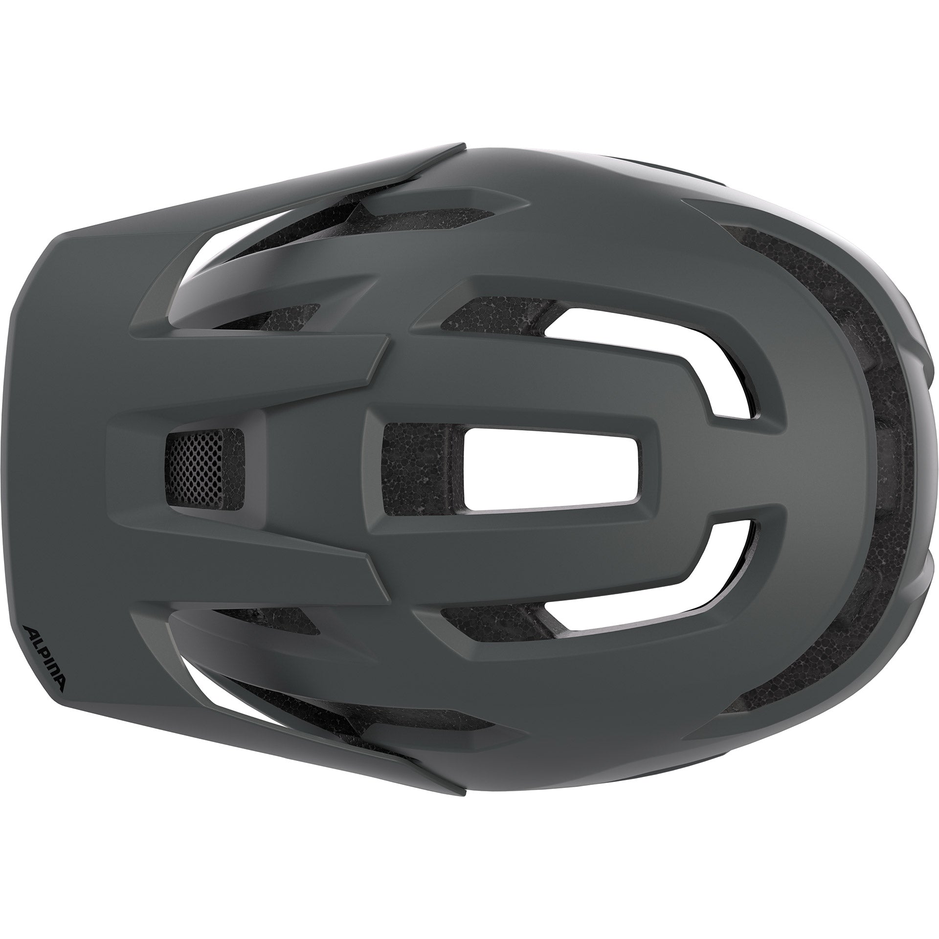Olympic sportswear alpina sports mtb helm taunus 52-56 mat donkergrijs