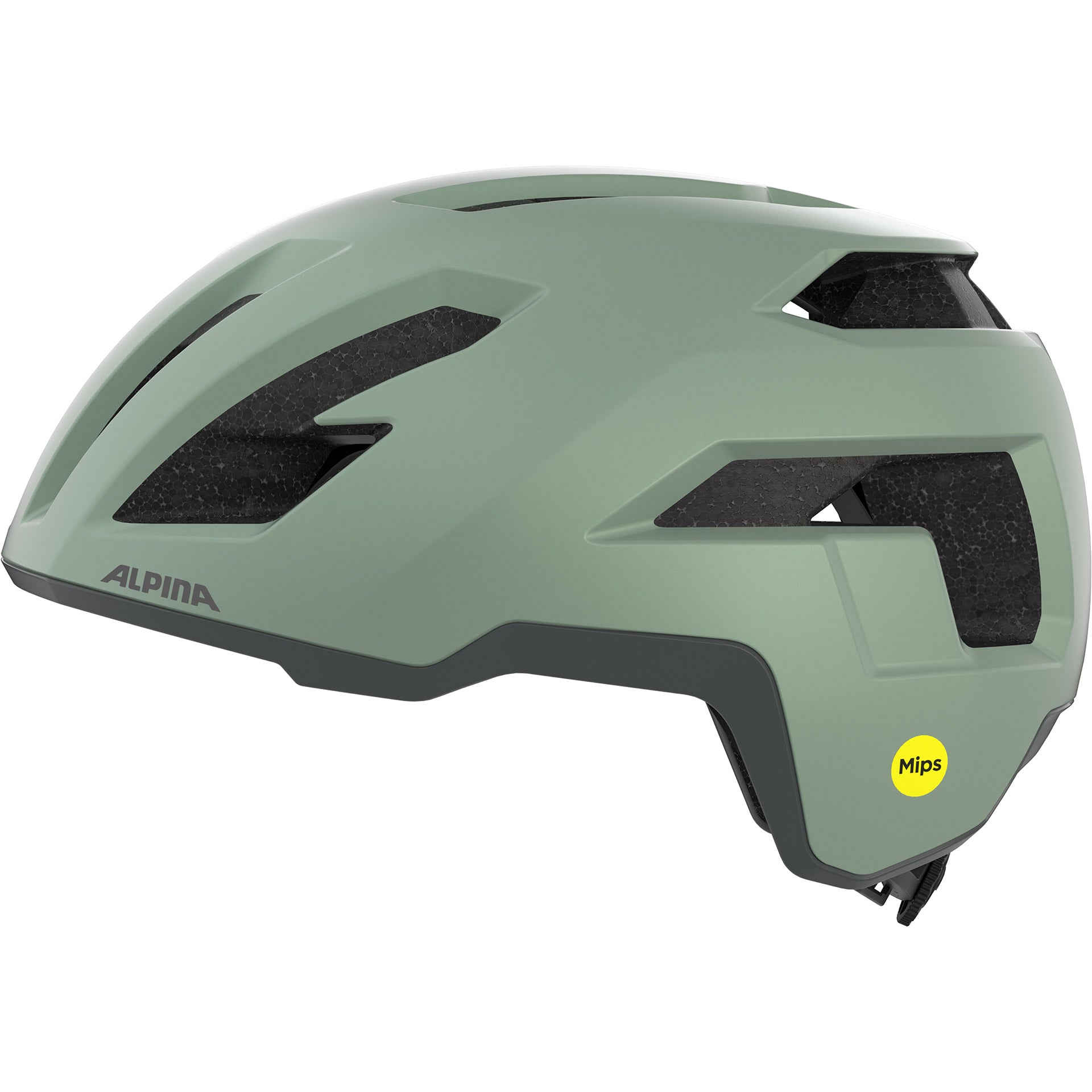 Olympic sportswear alpina sports tour helm taunus gravel mips 59-61 mat groen