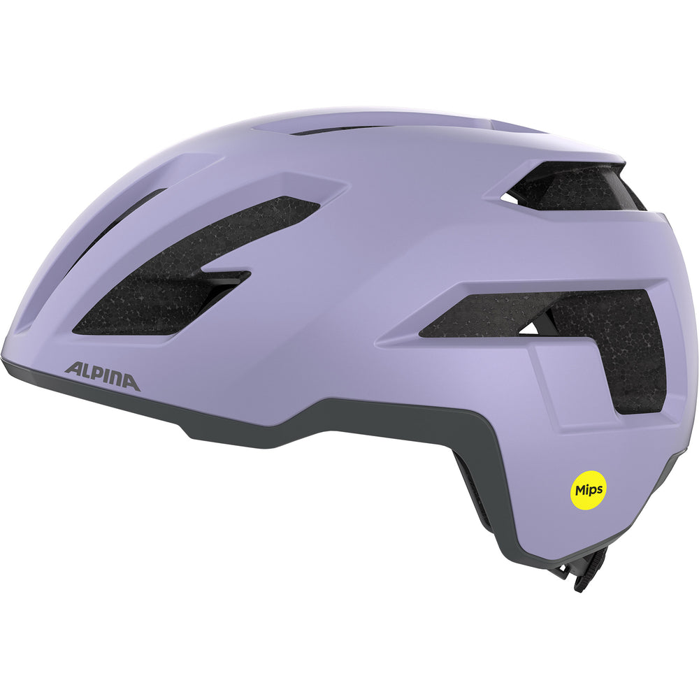 Olympic sportswear alpina sports tour helm taunus gravel mips 55-59 mat lila