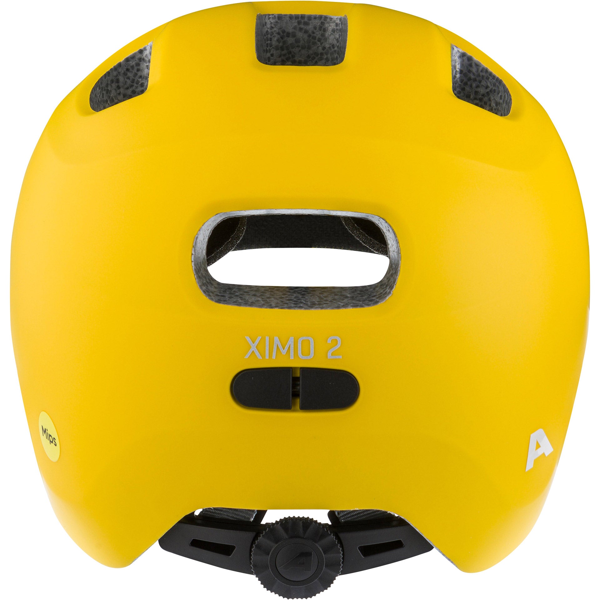 Olympic sportswear alpina sports kinderhelm ximo 2 mips 47-51 mat geel