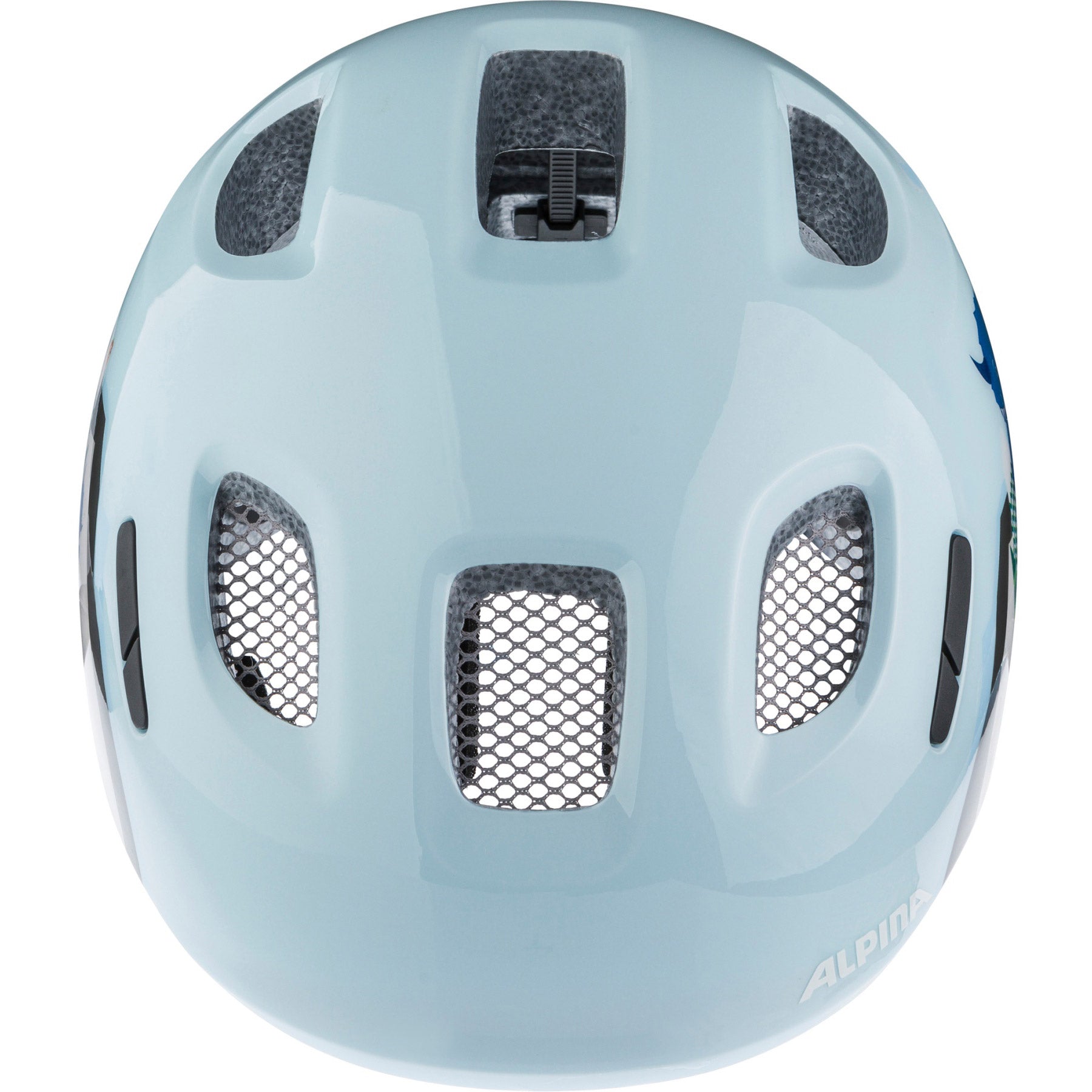 Olympic sportswear alpina sports kinderhelm ximo 2 mountain monster 47-51 glans