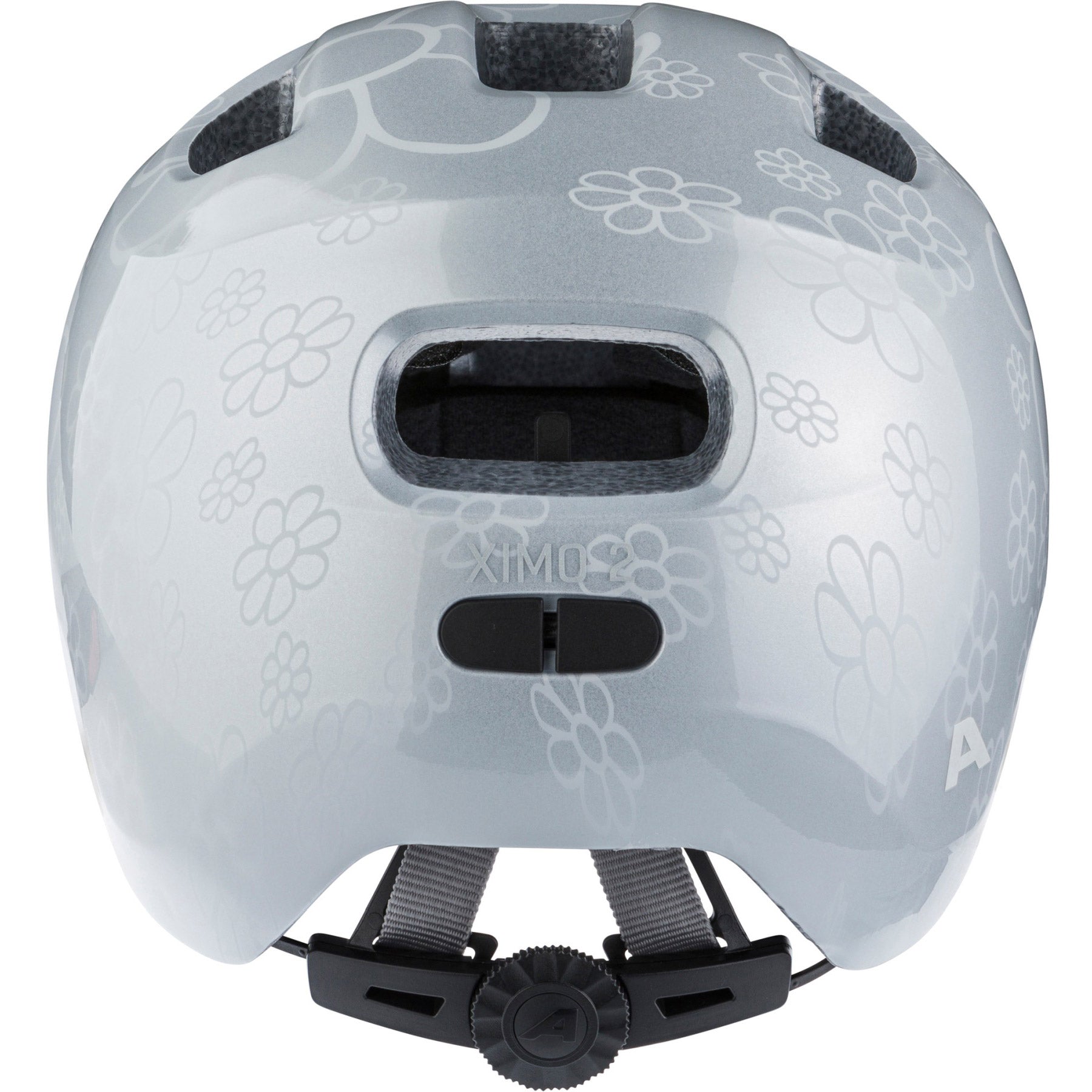 Olympic sportswear alpina sports kinderhelm ximo 2 silver flower 45-49 glans