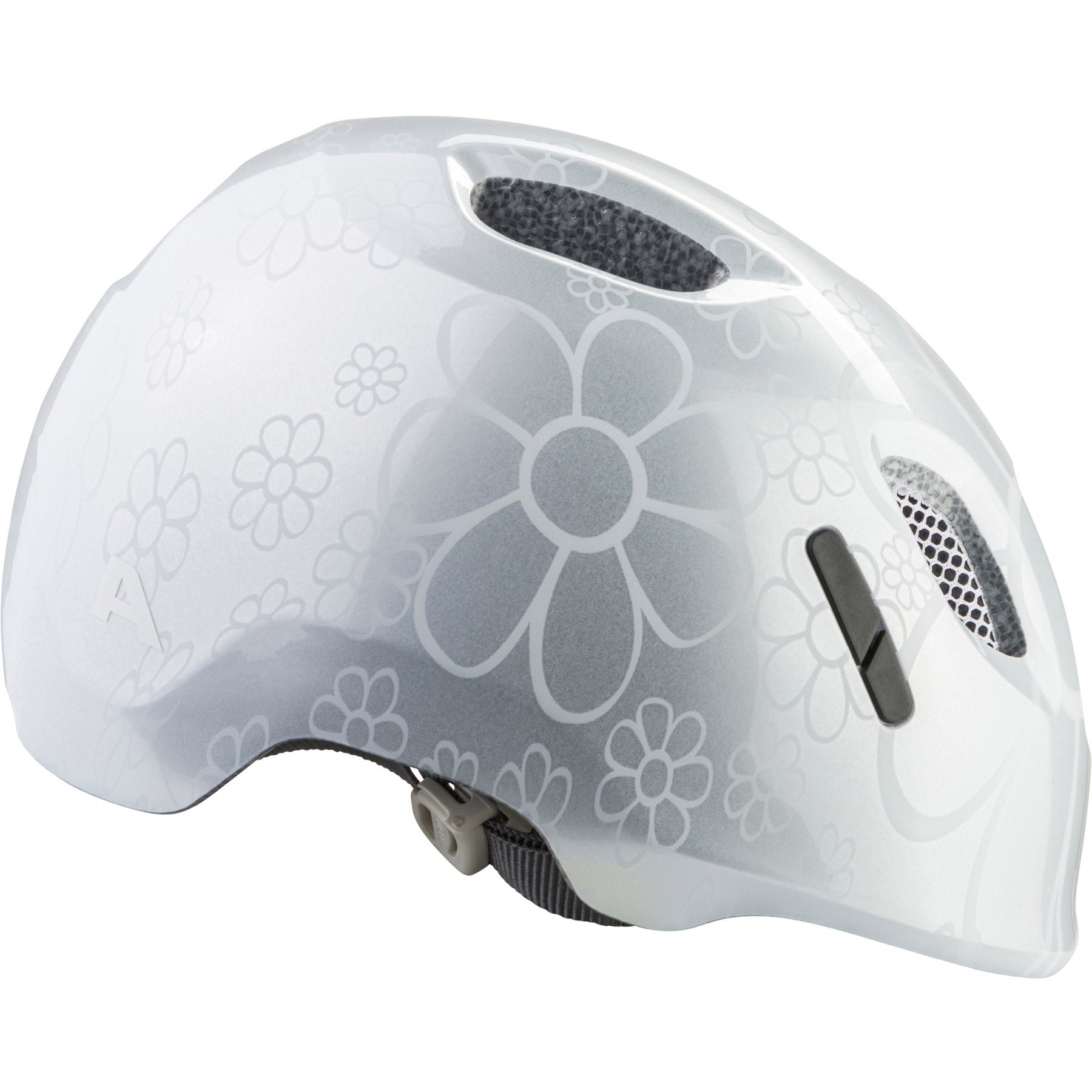 Olympic sportswear alpina sports kinderhelm ximo 2 silver flower 47-51 glans