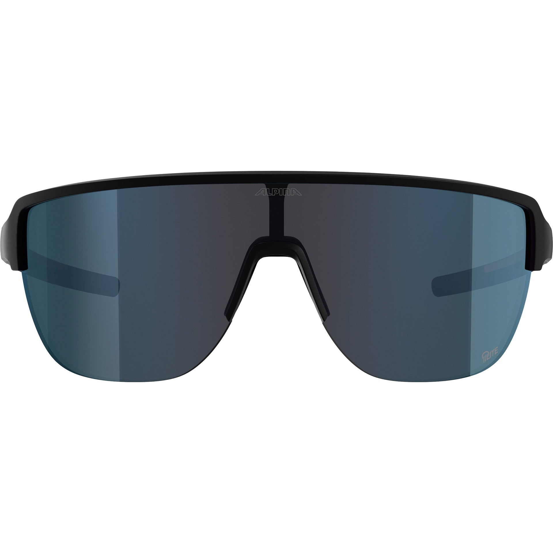 Alpina sports sportbril ram 2.0 q-lite blauw sp. mat zwart