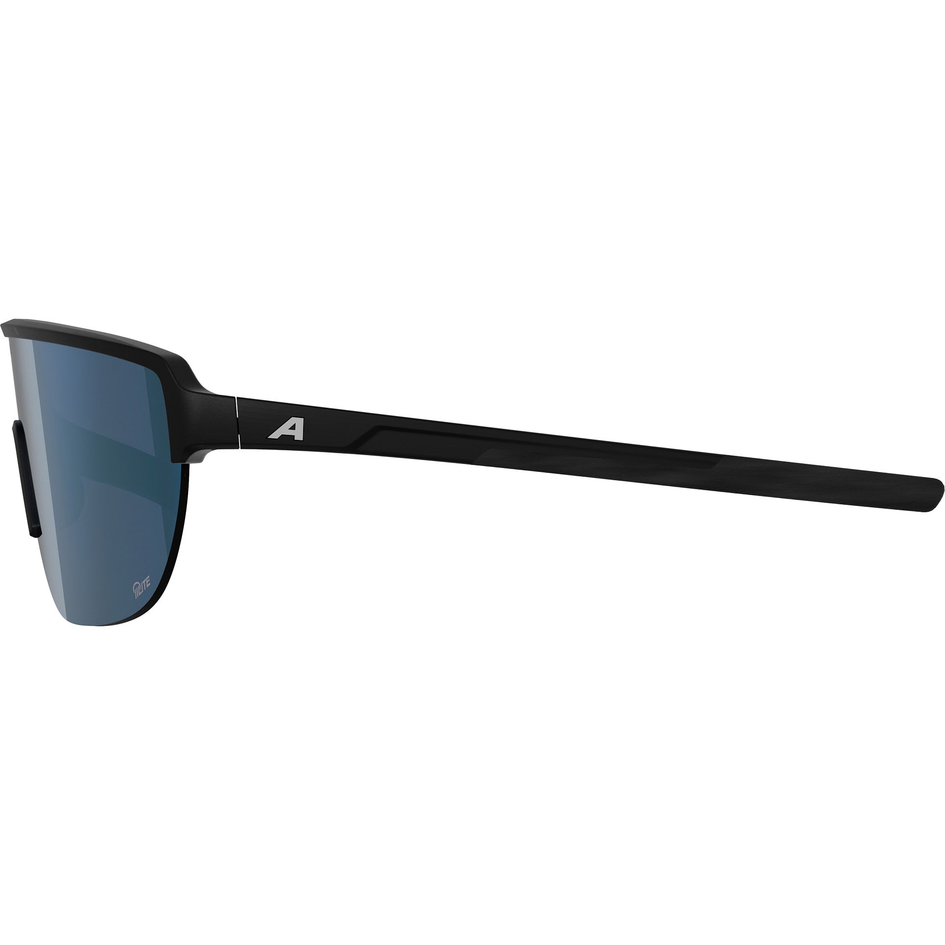 Alpina sports sportbril ram 2.0 q-lite blauw sp. mat zwart