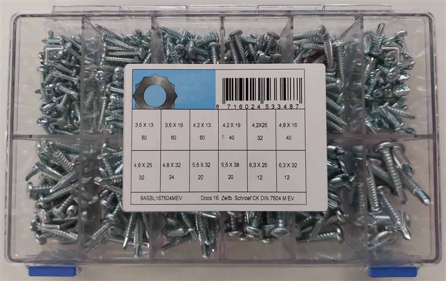 Assortiment schroef ck d7504 elvz