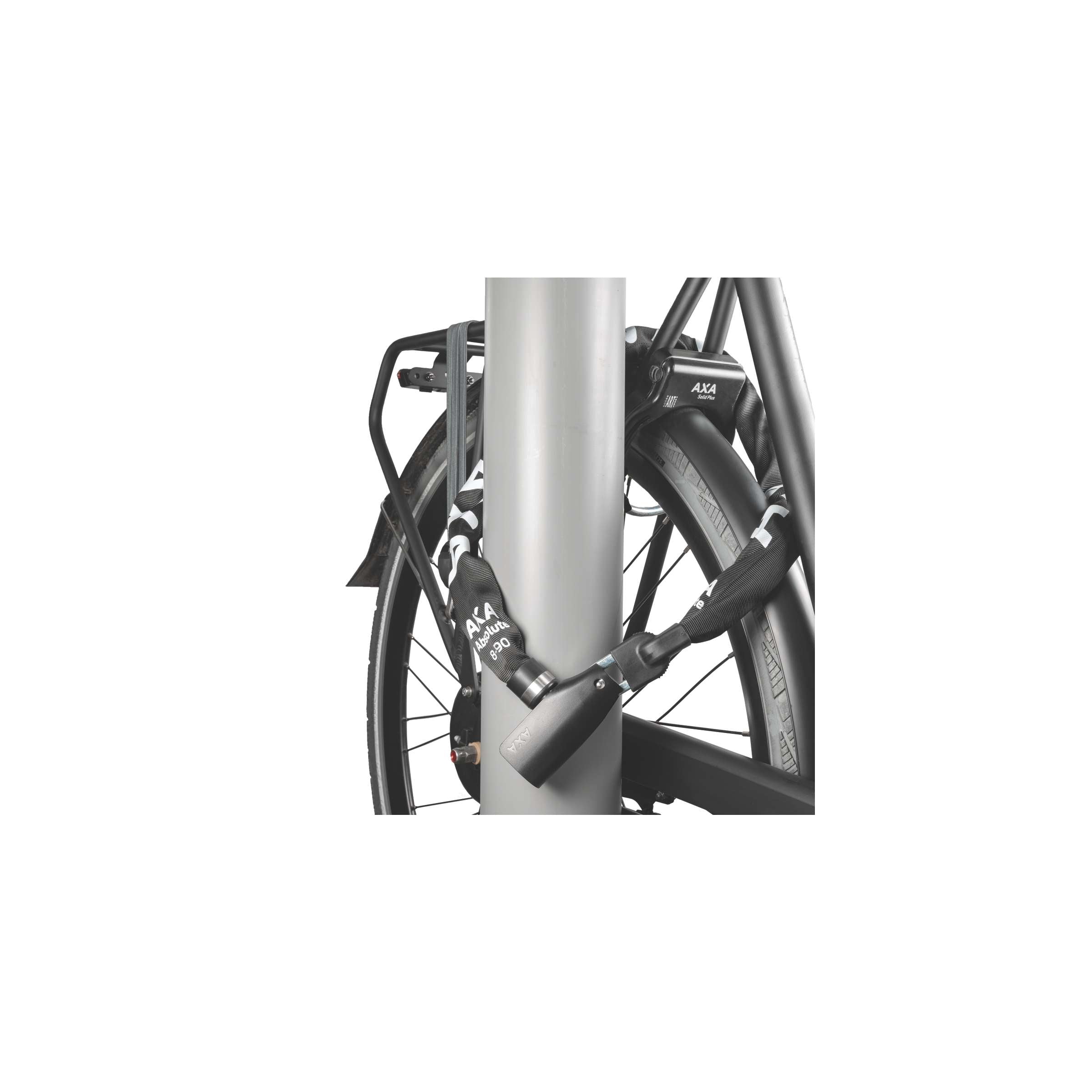 kettingslot Absolute 8-90 auto-click zwart