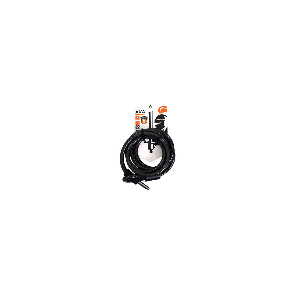 AXA RLD 180 12 Bicycle Cable Lock - Black