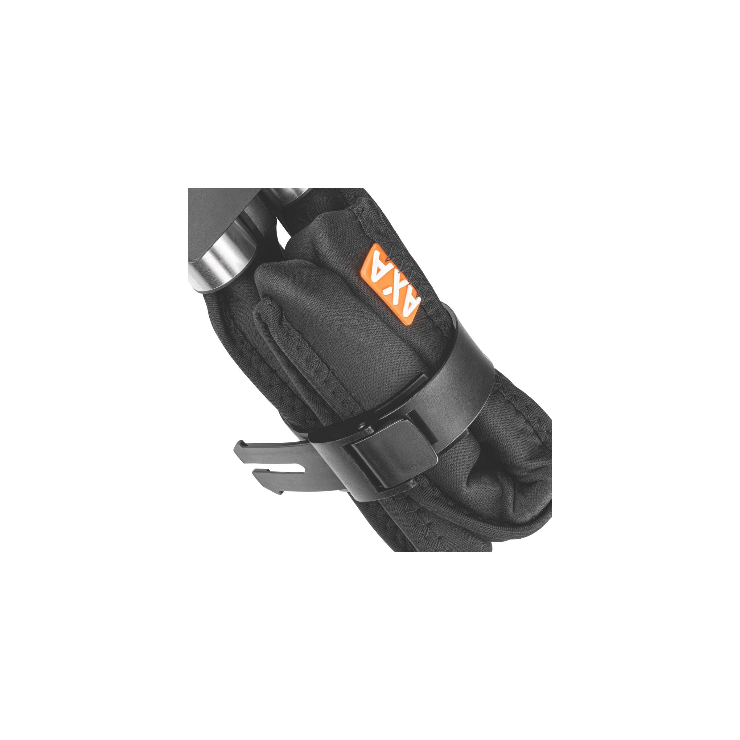 Axa vouwslot opvouwbaar 6,5 - 95cm | zwart